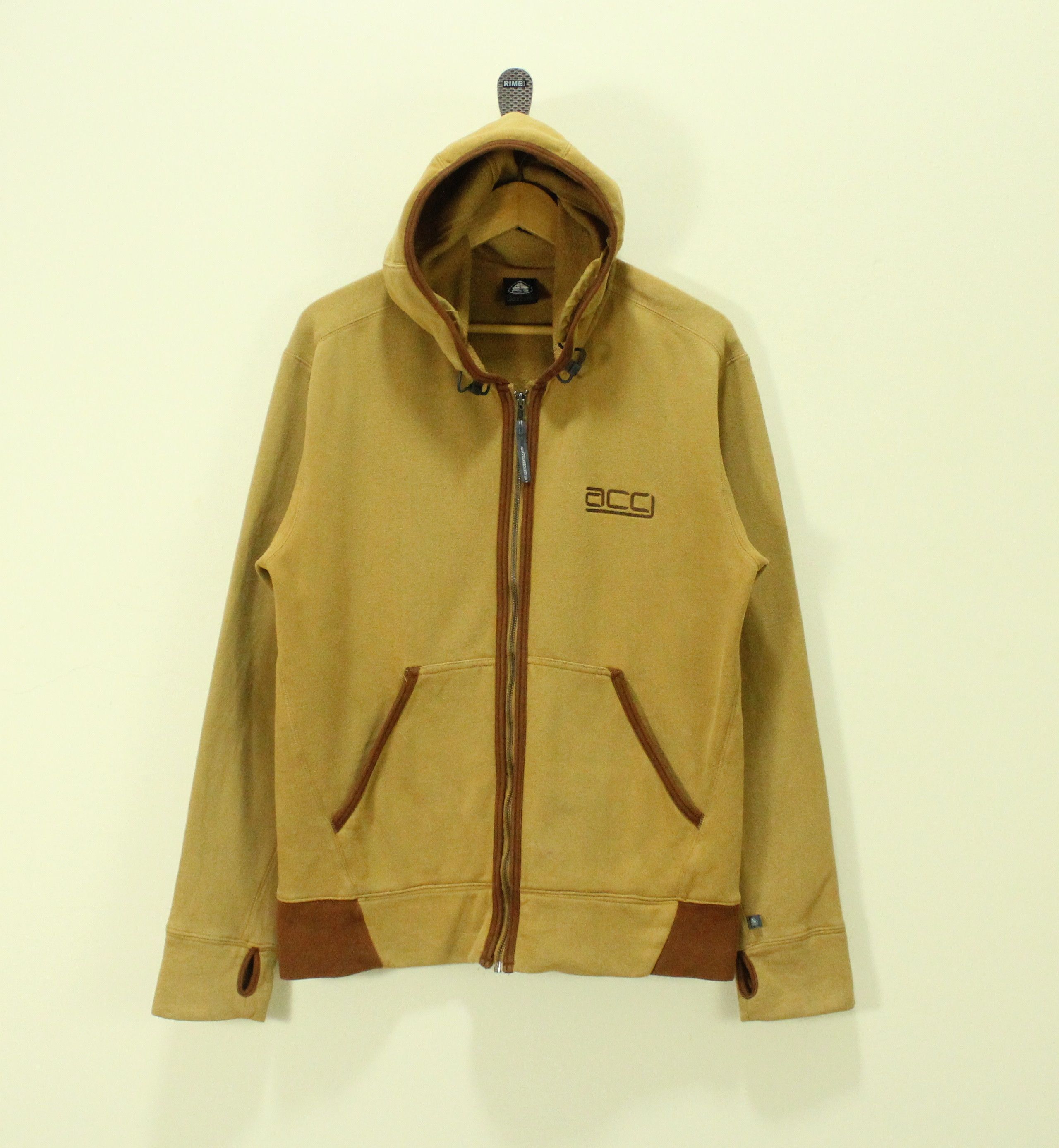 Nike Vintage NIKE ACG Hoodie Sweater Outdoor Embroidered Logo Size US L / EU 52-54 / 3 - 1 Thumbnail