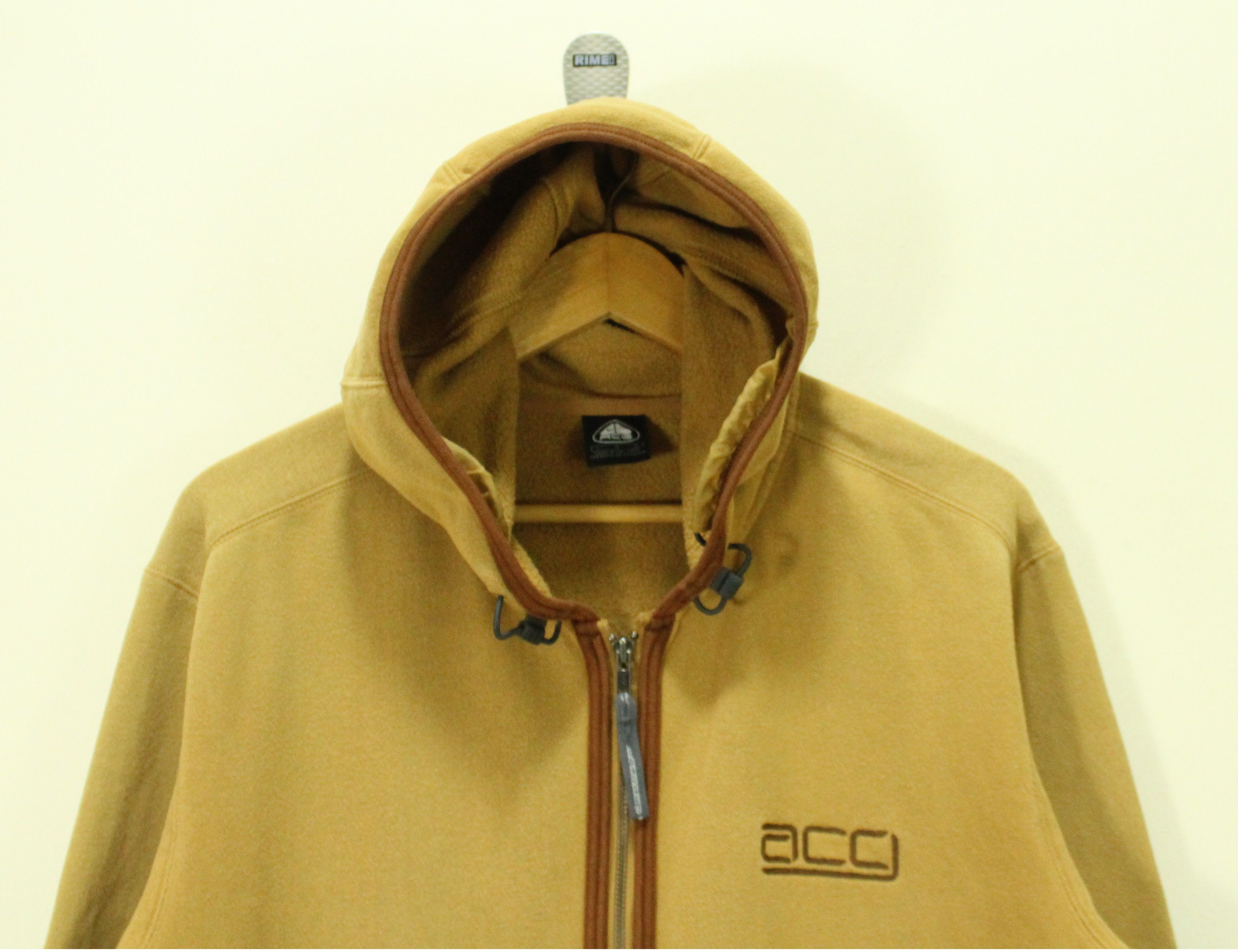 Nike Vintage NIKE ACG Hoodie Sweater Outdoor Embroidered Logo Size US L / EU 52-54 / 3 - 3 Thumbnail