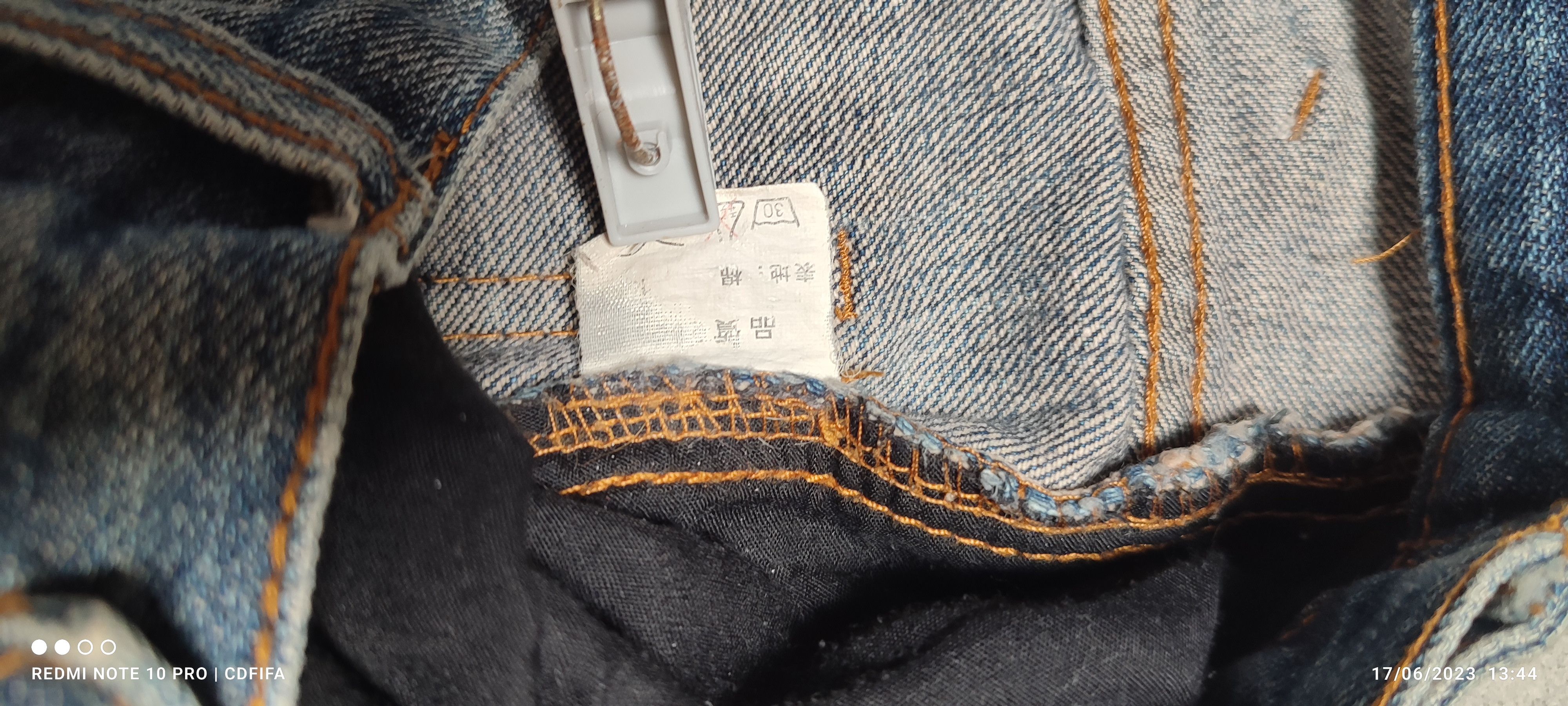 Japanese Brand Multi Pocket Acid Wash Distressed Jeans Size US 30 / EU 46 - 12 Thumbnail