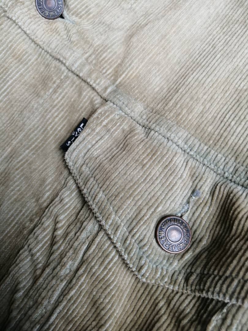 Levi's RARE🔥Vintage Levi’s Black Tag Corduroy Trucker Jacket Size US M / EU 48-50 / 2 - 5 Thumbnail