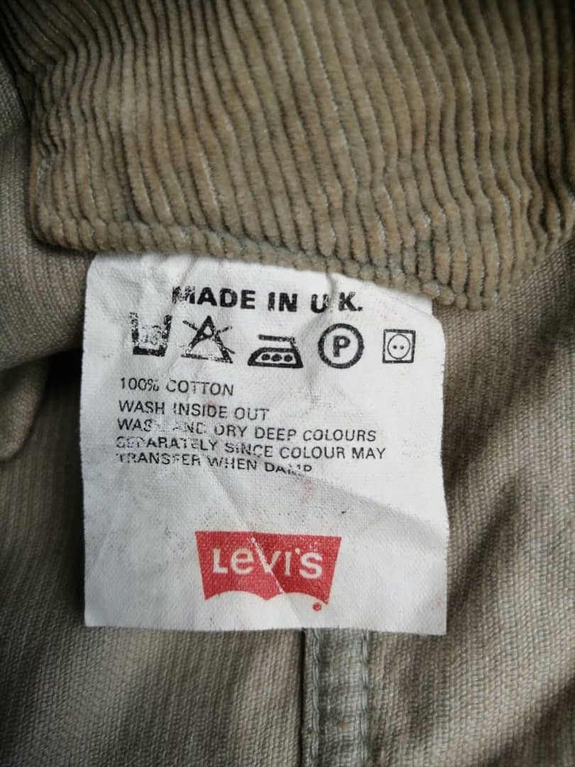 Levi's RARE🔥Vintage Levi’s Black Tag Corduroy Trucker Jacket Size US M / EU 48-50 / 2 - 6 Thumbnail