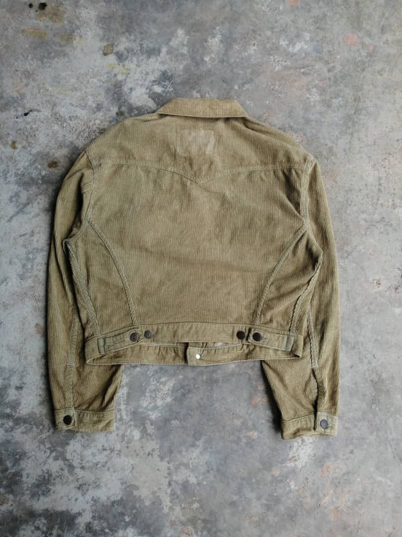 Levi's RARE🔥Vintage Levi’s Black Tag Corduroy Trucker Jacket Size US M / EU 48-50 / 2 - 2 Thumbnail