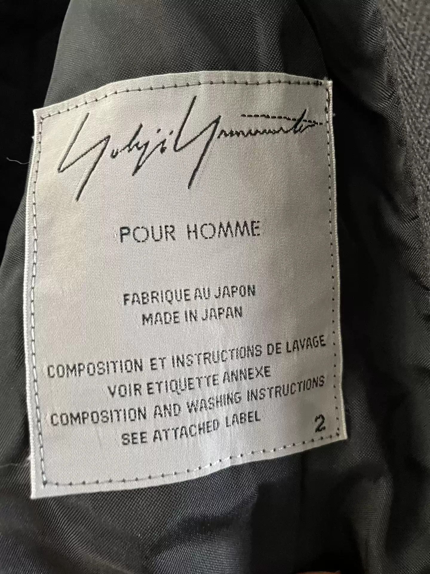 Yohji Yamamoto Yohji Yamamoto 15aw Splicing Suit DMGD Size US M / EU 48-50 / 2 - 7 Thumbnail