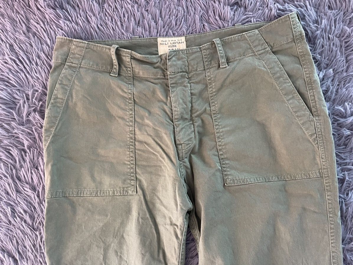 Nili Lotan Nili Lotan military style khaki pants Size 27" / US 4 / IT 40 - 3 Thumbnail