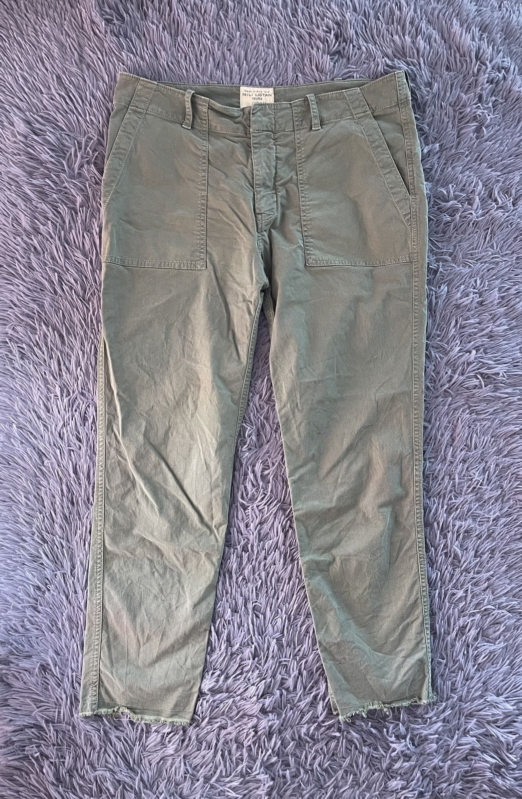 Nili Lotan Nili Lotan military style khaki pants Size 27" / US 4 / IT 40 - 1 Thumbnail