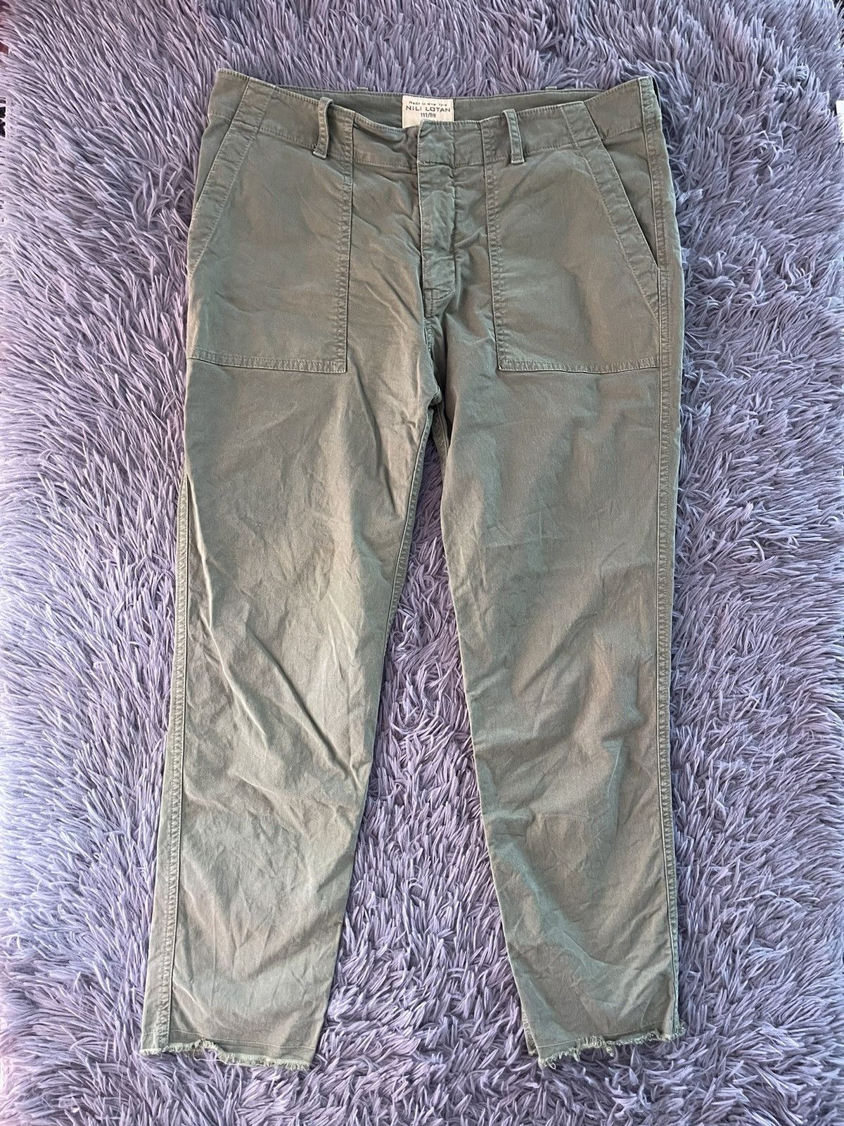 Nili Lotan Nili Lotan military style khaki pants Size 27" / US 4 / IT 40 - 11 Thumbnail