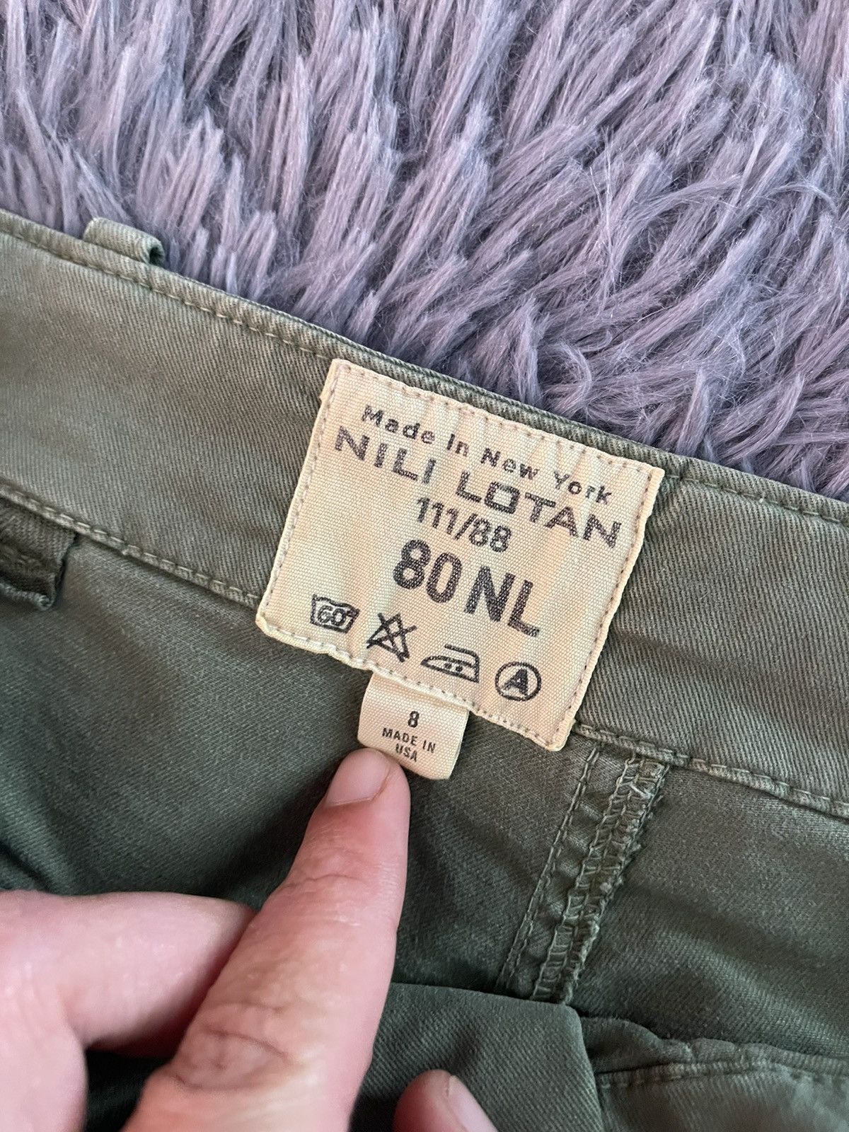 Nili Lotan Nili Lotan military style khaki pants Size 27" / US 4 / IT 40 - 5 Thumbnail