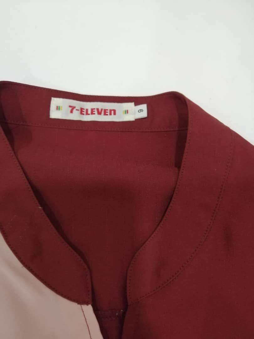 Uniform Wares Vintage 90s Seven Eleven Light Zipper Workwear Shirts Size US S / EU 44-46 / 1 - 3 Thumbnail