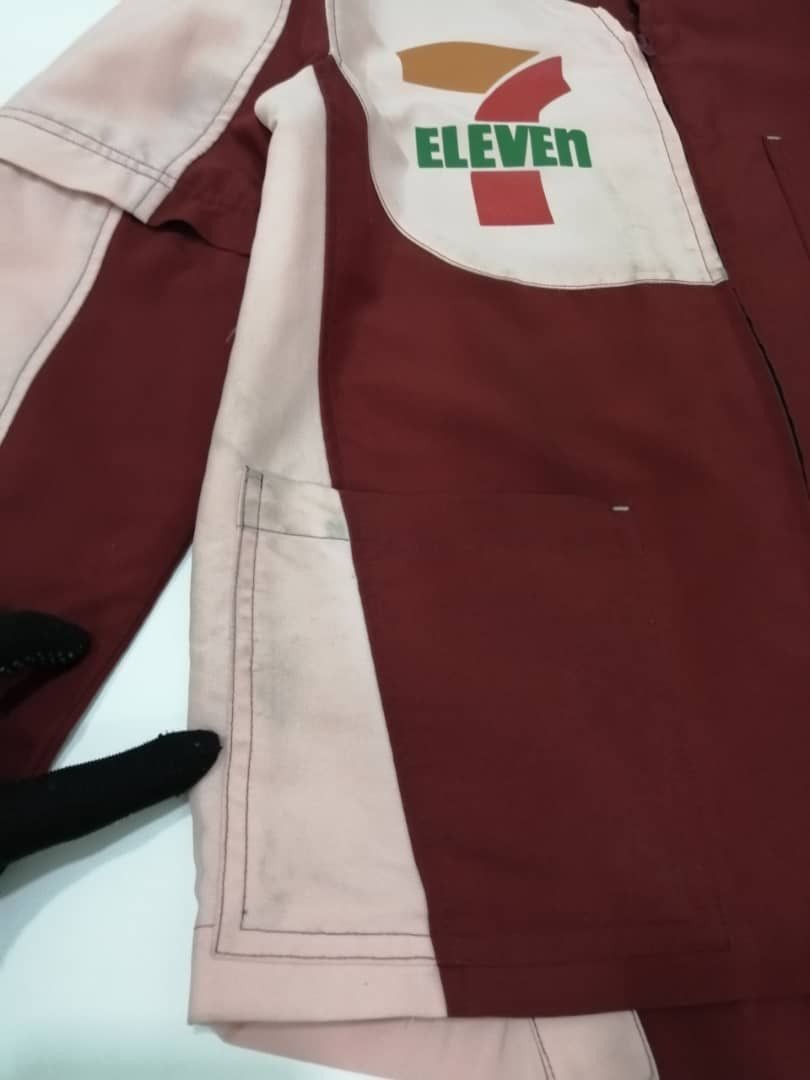 Uniform Wares Vintage 90s Seven Eleven Light Zipper Workwear Shirts Size US S / EU 44-46 / 1 - 5 Thumbnail