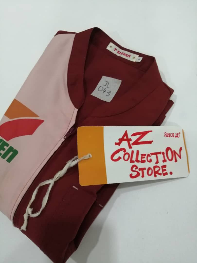 Uniform Wares Vintage 90s Seven Eleven Light Zipper Workwear Shirts Size US S / EU 44-46 / 1 - 4 Thumbnail