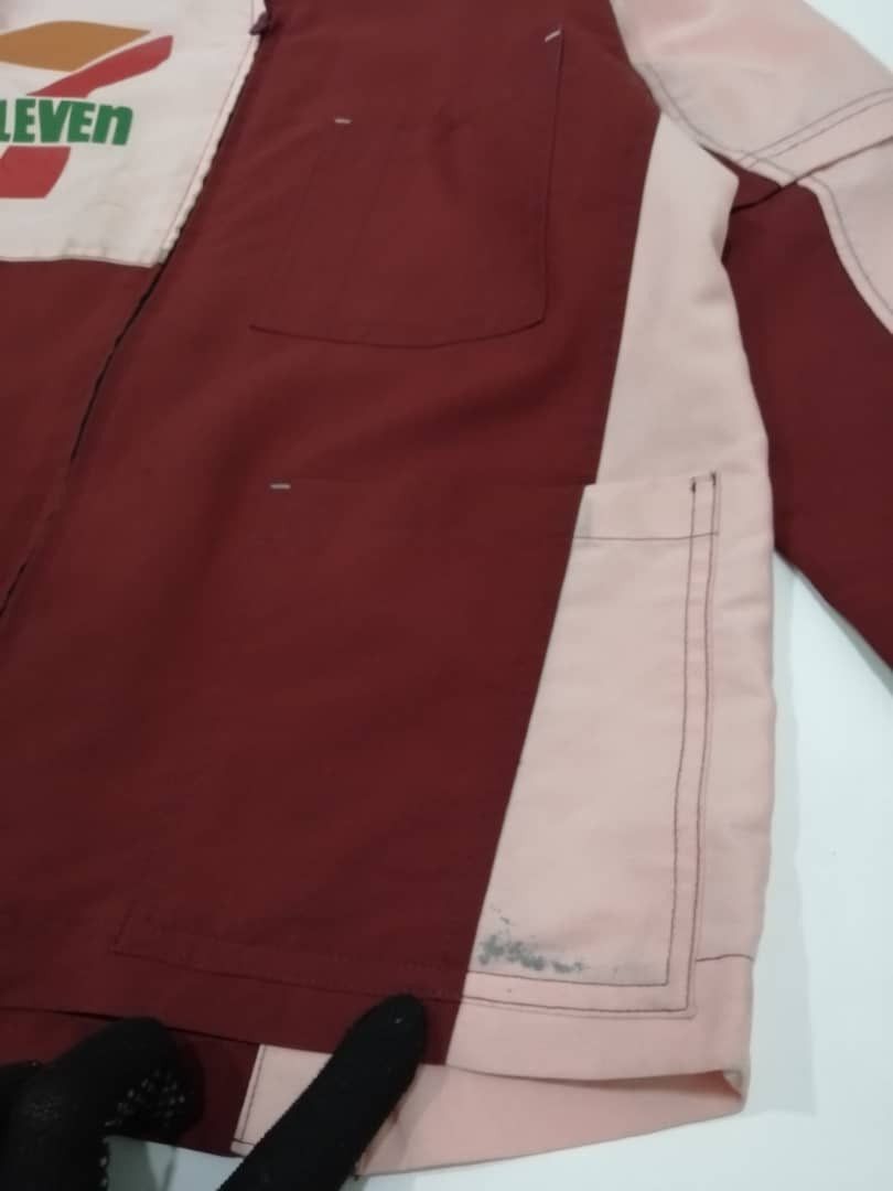 Uniform Wares Vintage 90s Seven Eleven Light Zipper Workwear Shirts Size US S / EU 44-46 / 1 - 6 Thumbnail