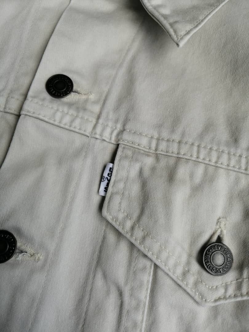 Levi's Vintage 80s Levi’s White Tag Denim Trucker Jacket Size US M / EU 48-50 / 2 - 7 Thumbnail