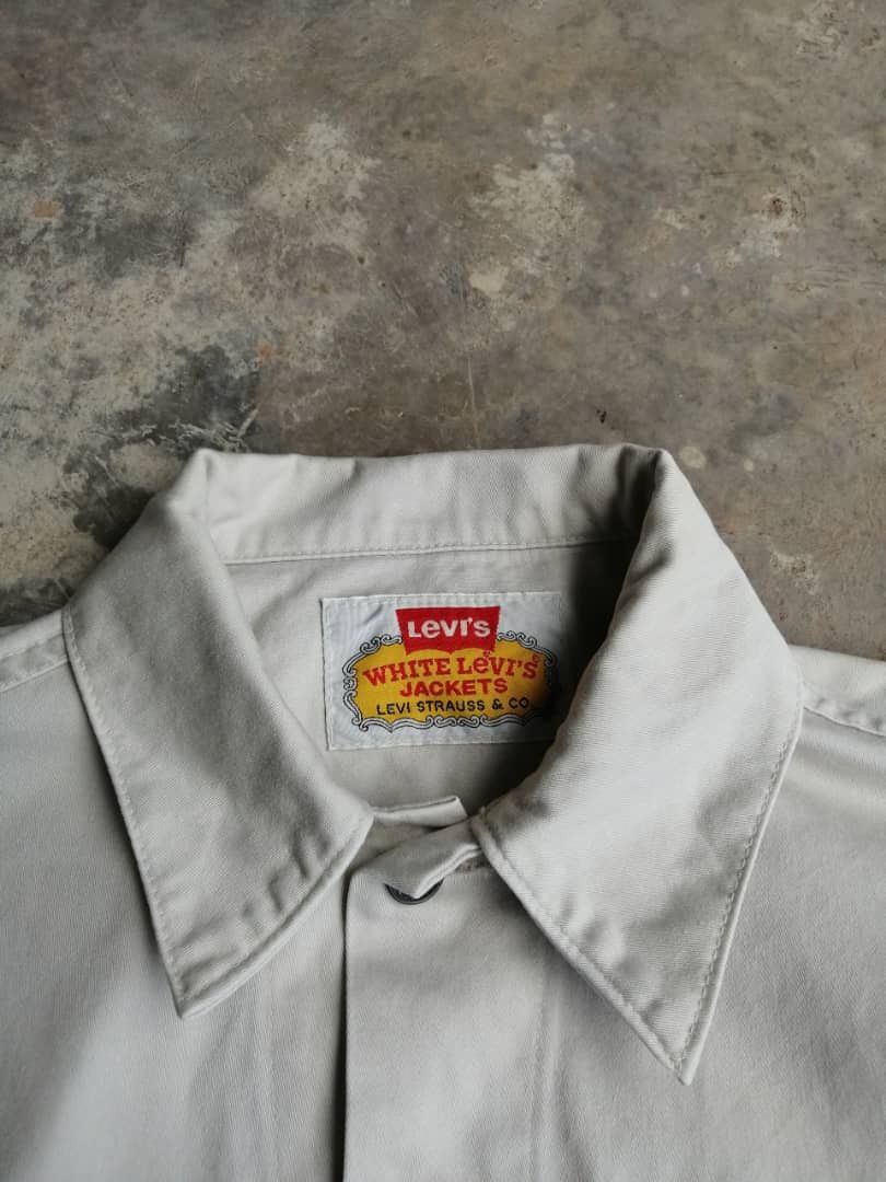 Levi's Vintage 80s Levi’s White Tag Denim Trucker Jacket Size US M / EU 48-50 / 2 - 3 Thumbnail