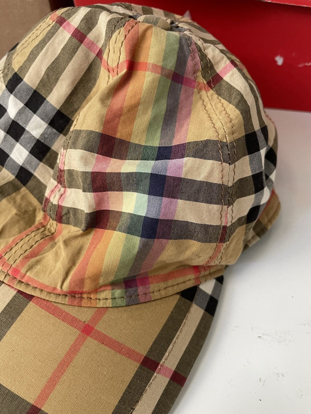 Burberry Burberry rainbow cap Grailed