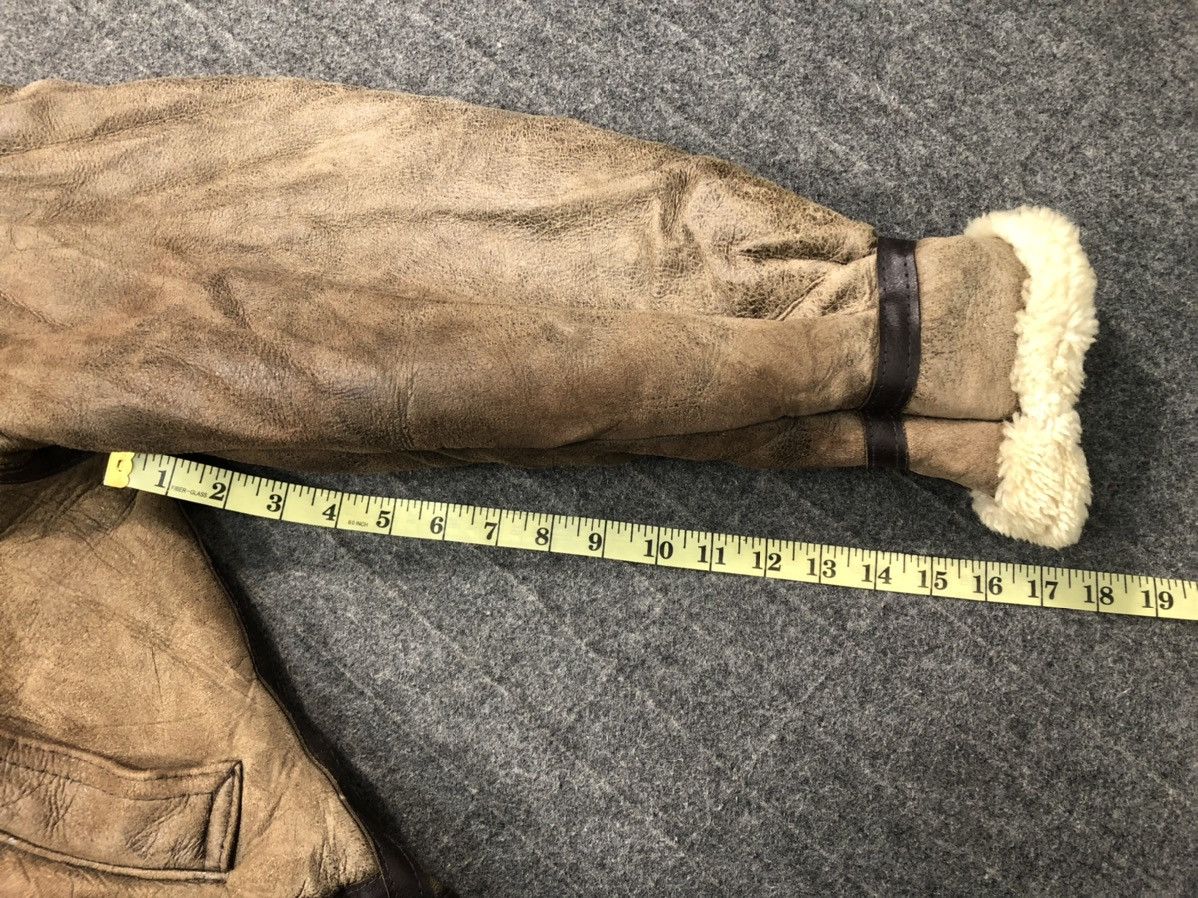 Avirex Avirex Limited B3 Sheepskin Jacket Flight Bomber Leather Size US M / EU 48-50 / 2 - 11 Thumbnail