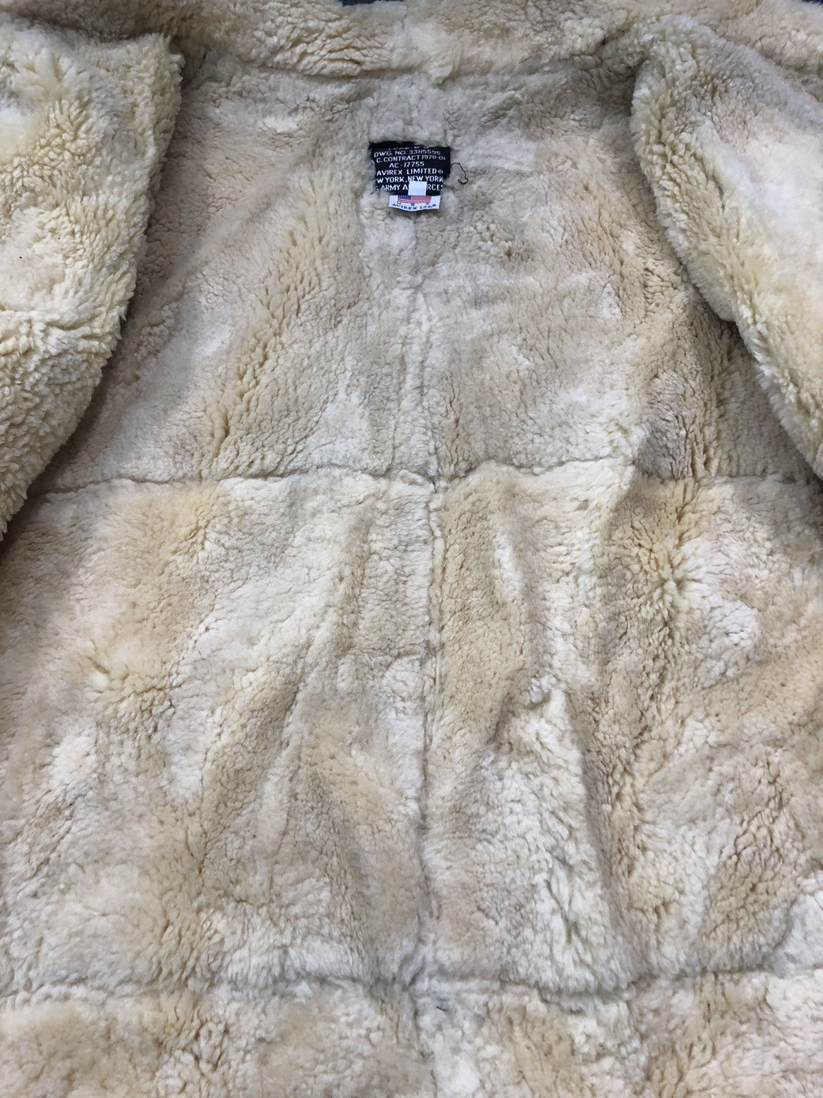 Avirex Avirex Limited B3 Sheepskin Jacket Flight Bomber Leather Size US M / EU 48-50 / 2 - 4 Thumbnail
