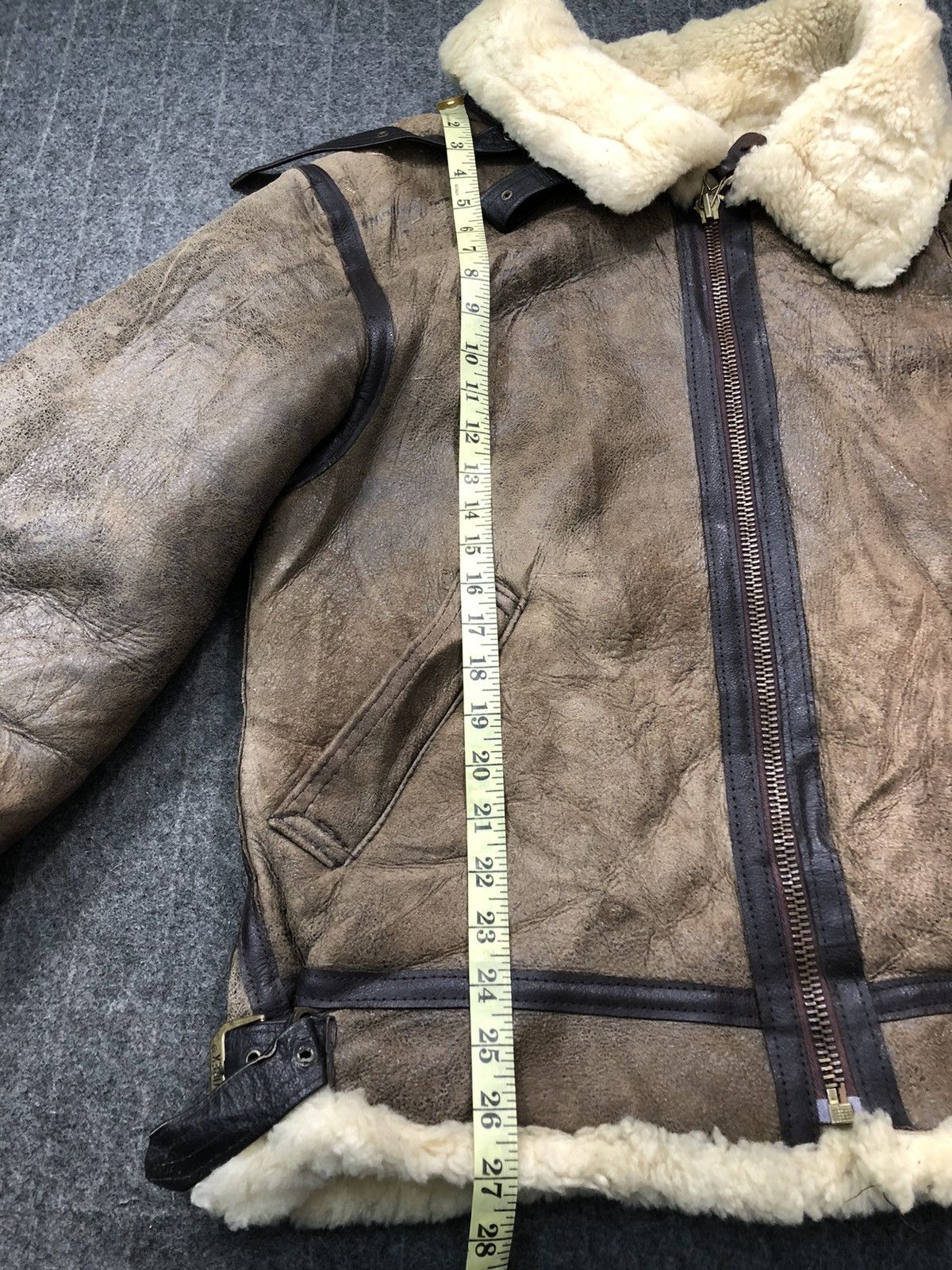 Avirex Avirex Limited B3 Sheepskin Jacket Flight Bomber Leather Size US M / EU 48-50 / 2 - 10 Thumbnail