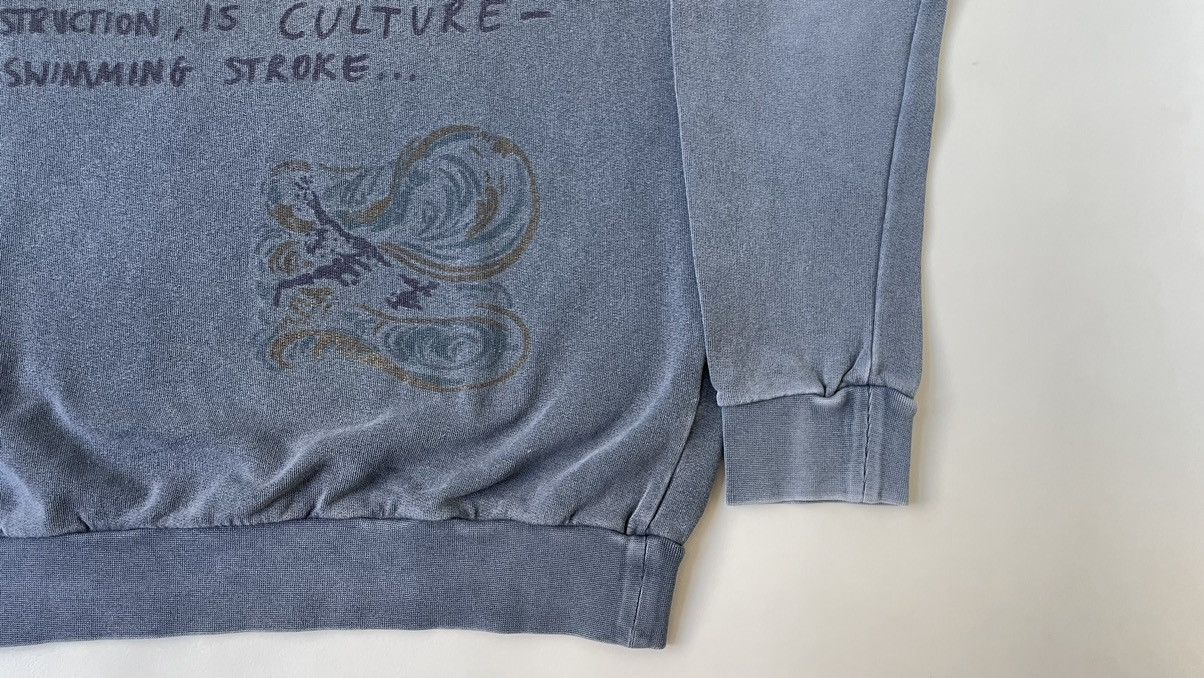 Raf Simons A/W 04 ‘Waves’ Shipwrecked Print Sweatshirt Size US M / EU 48-50 / 2 - 8 Thumbnail