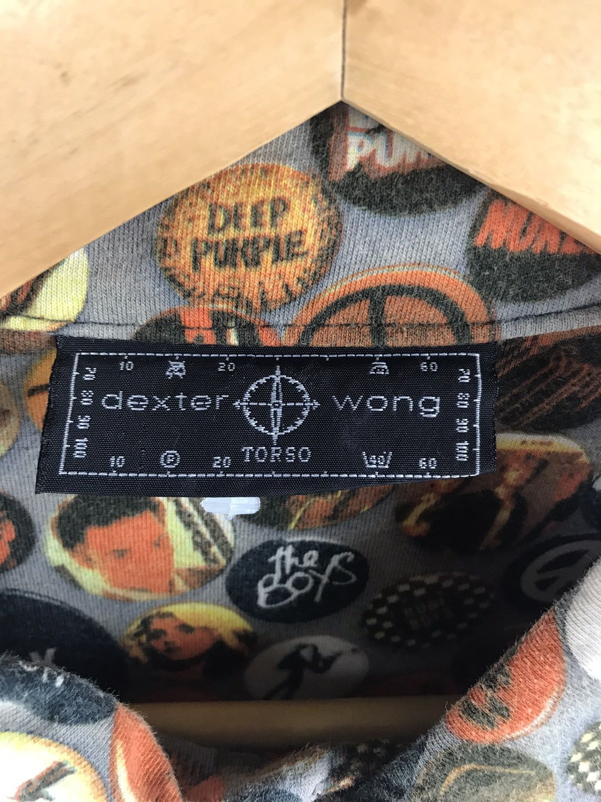 Band Tees Dexter Wong Avantgarde Designer Band Logo Shirt Size US M / EU 48-50 / 2 - 3 Thumbnail