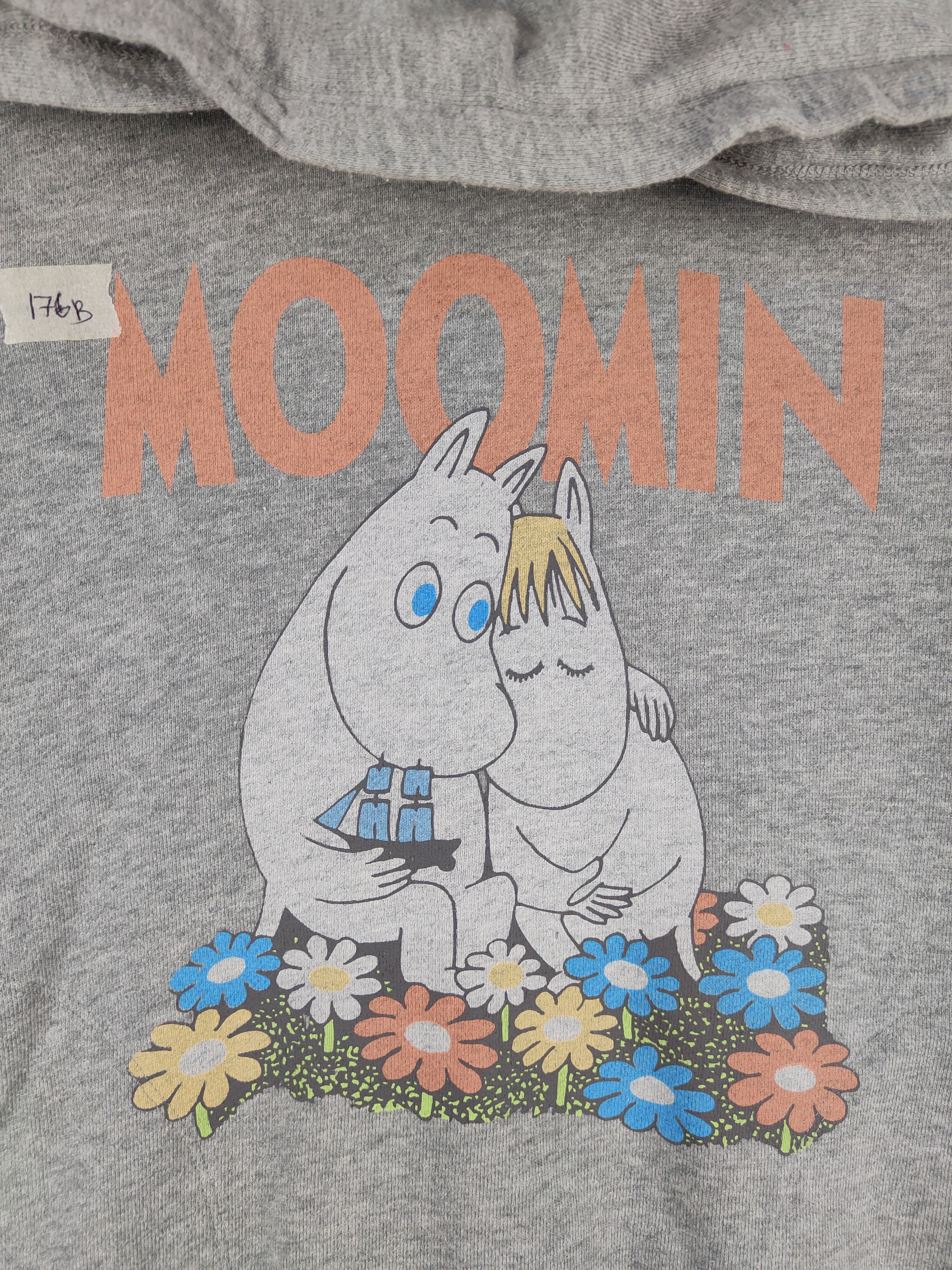 Japanese Brand × Uniqlo Uniqlo Gray (Moomin) Hoodie Sweatshirt #176B Size M / US 6-8 / IT 42-44 - 3 Thumbnail