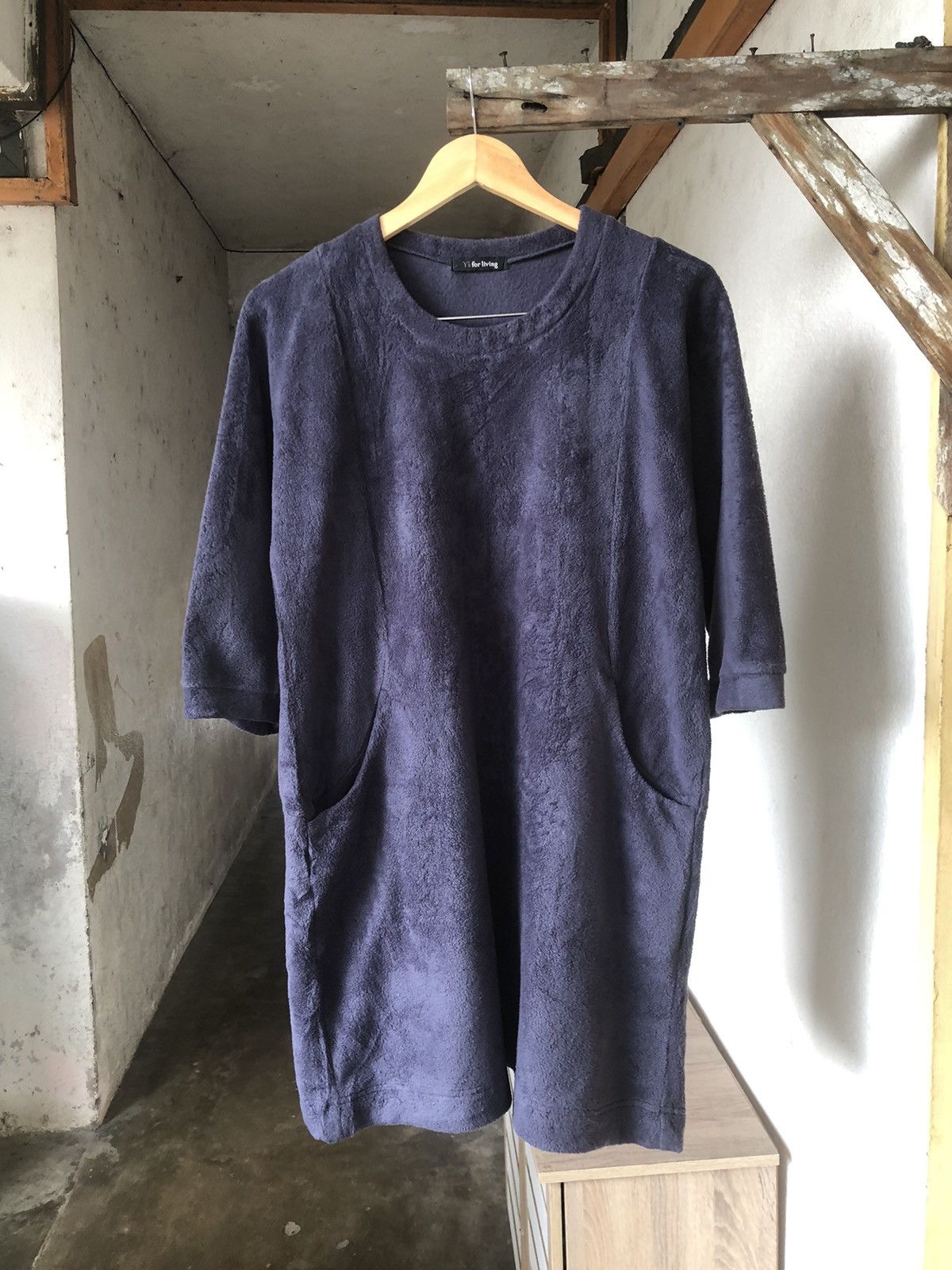 Yohji Yamamoto Vintage Yohji Yamamoto Ys For Living Fleece Sweater Size M / US 6-8 / IT 42-44 - 1 Thumbnail