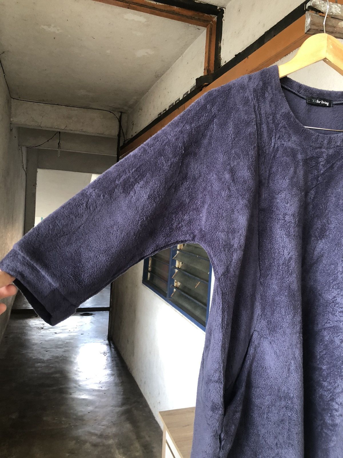 Yohji Yamamoto Vintage Yohji Yamamoto Ys For Living Fleece Sweater Size M / US 6-8 / IT 42-44 - 9 Thumbnail
