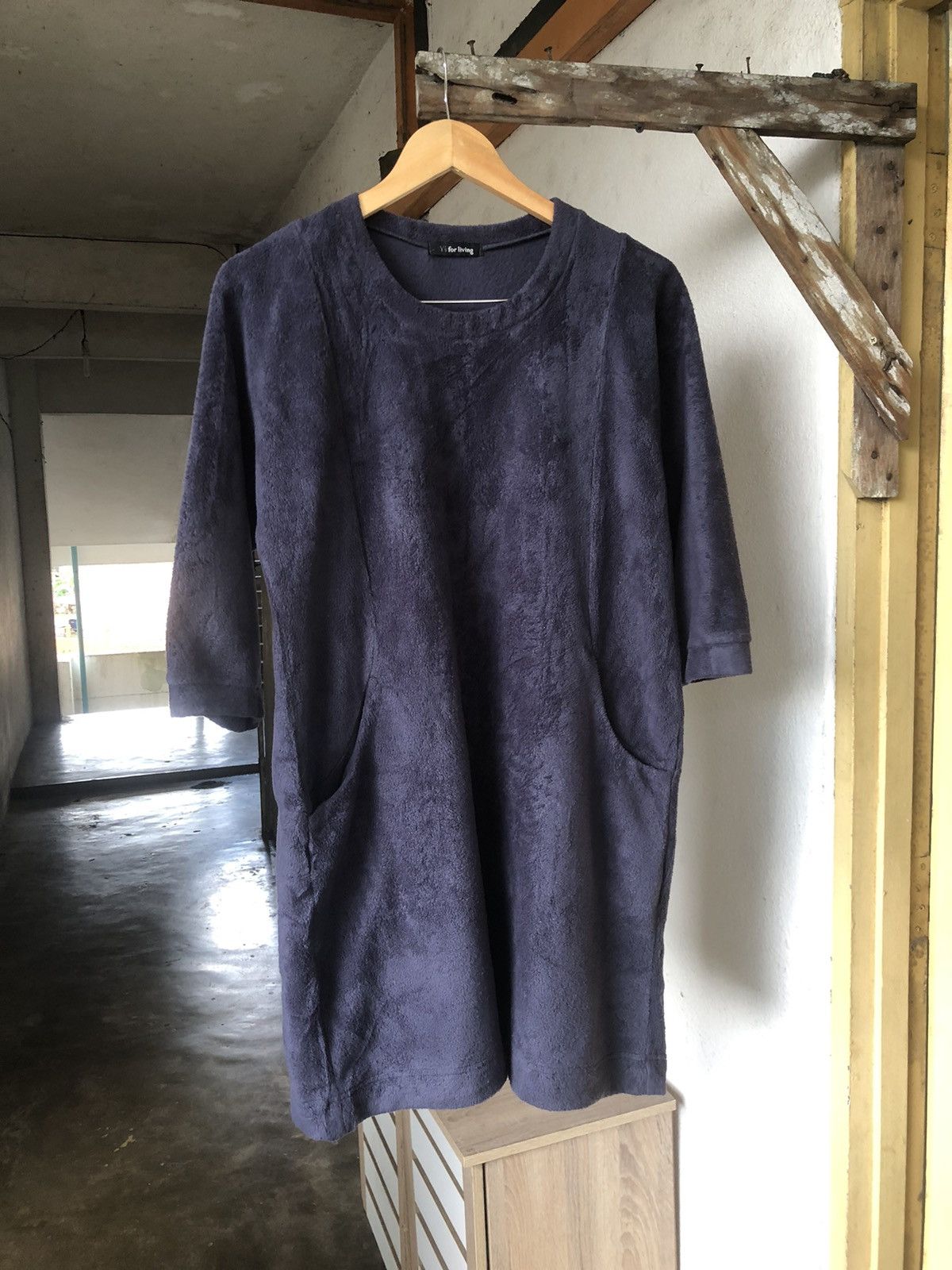 Yohji Yamamoto Vintage Yohji Yamamoto Ys For Living Fleece Sweater Size M / US 6-8 / IT 42-44 - 4 Thumbnail
