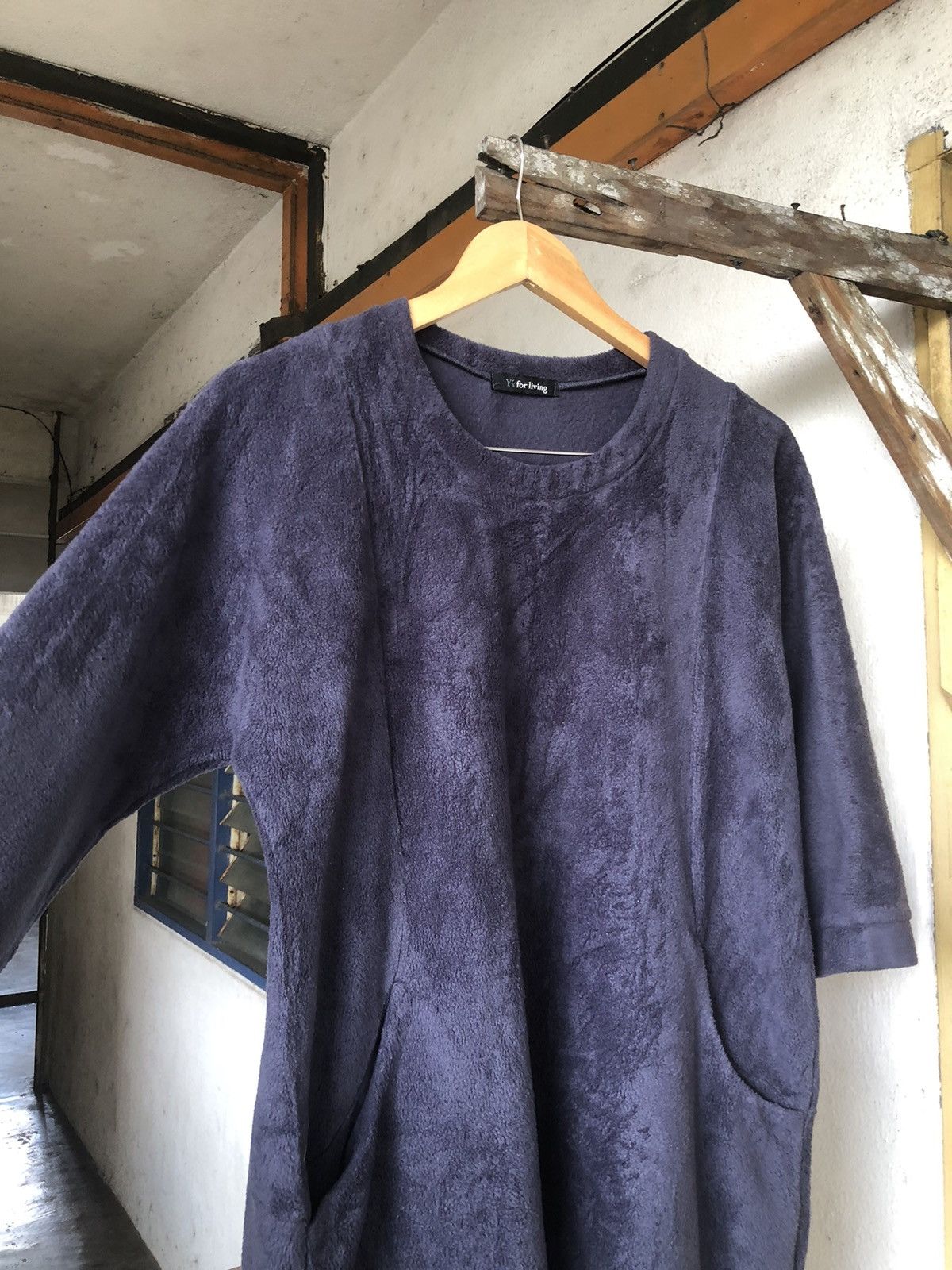 Yohji Yamamoto Vintage Yohji Yamamoto Ys For Living Fleece Sweater Size M / US 6-8 / IT 42-44 - 10 Thumbnail