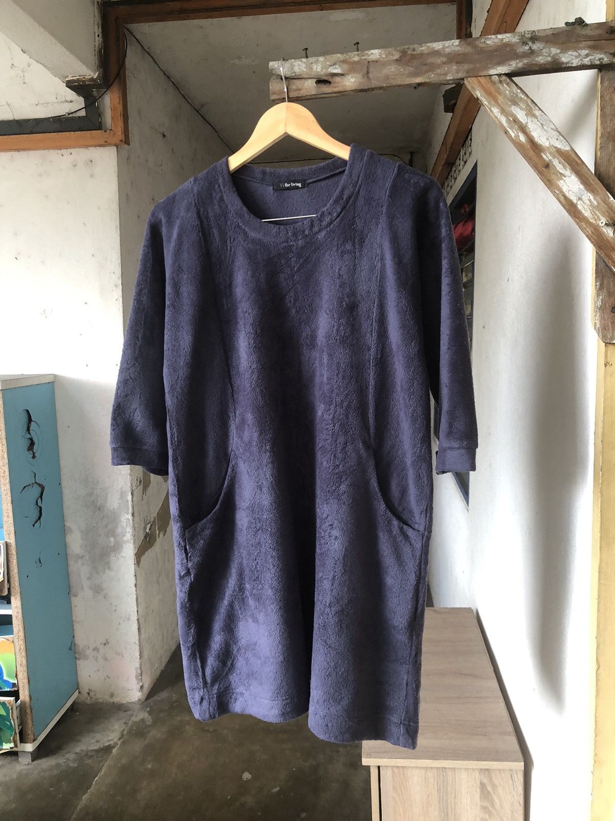 Yohji Yamamoto Vintage Yohji Yamamoto Ys For Living Fleece Sweater Size M / US 6-8 / IT 42-44 - 5 Thumbnail