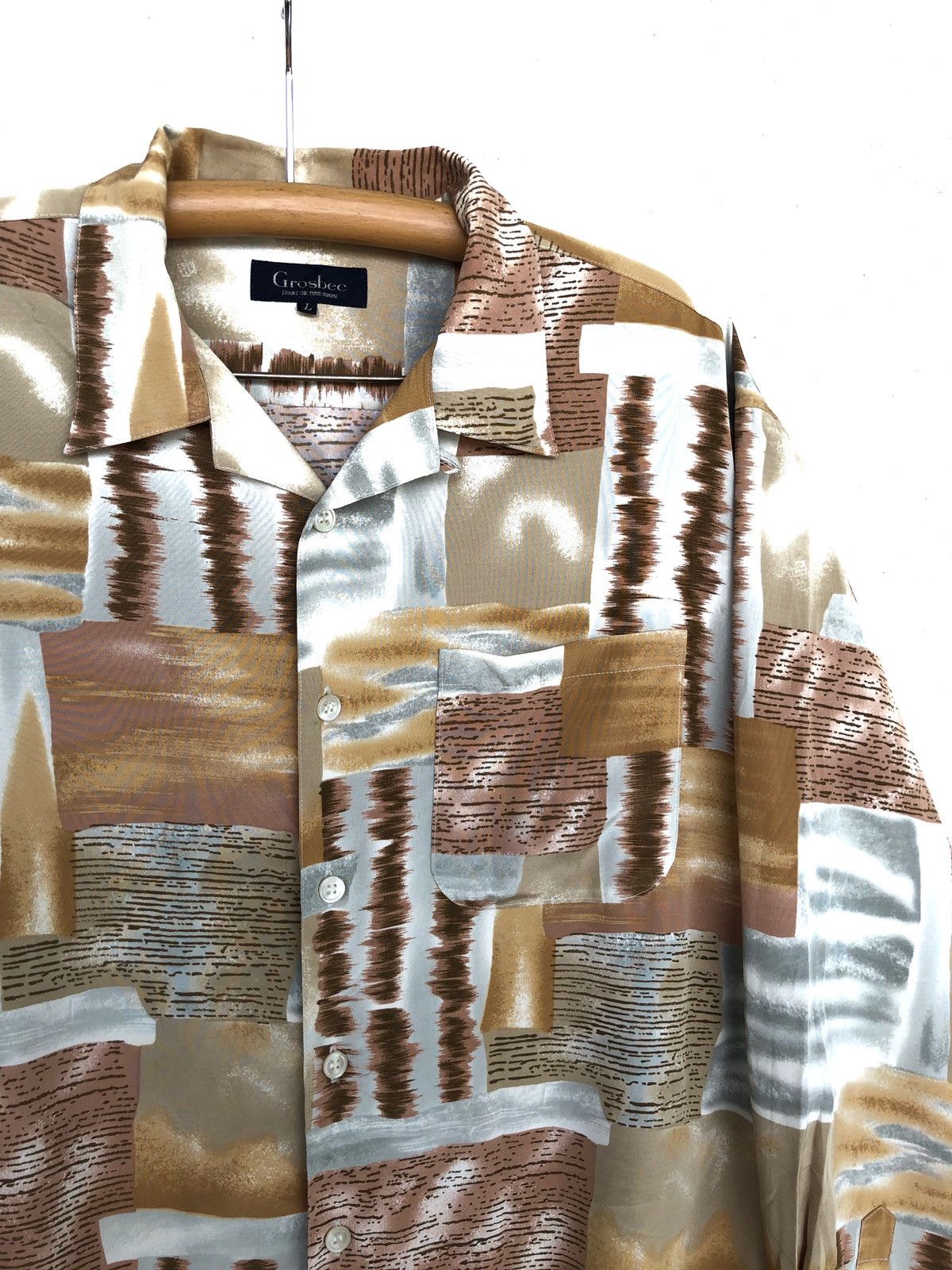Other Japanese Classic Pop Art Grosbec Polyester Oversized Shirt Size US L / EU 52-54 / 3 - 1 Thumbnail