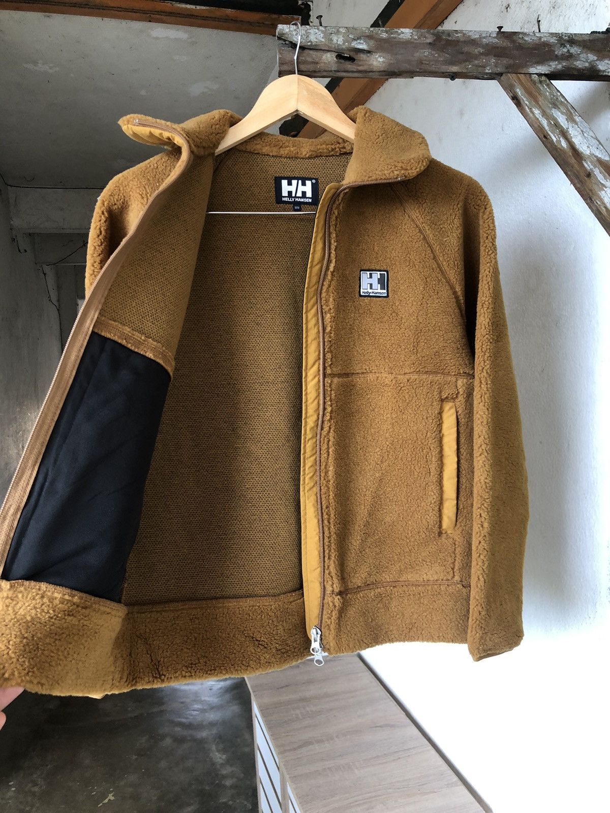 Helly Hansen Helly Hansen Brown Deep Pile Fleece Jacket Size M / US 6-8 / IT 42-44 - 7 Thumbnail