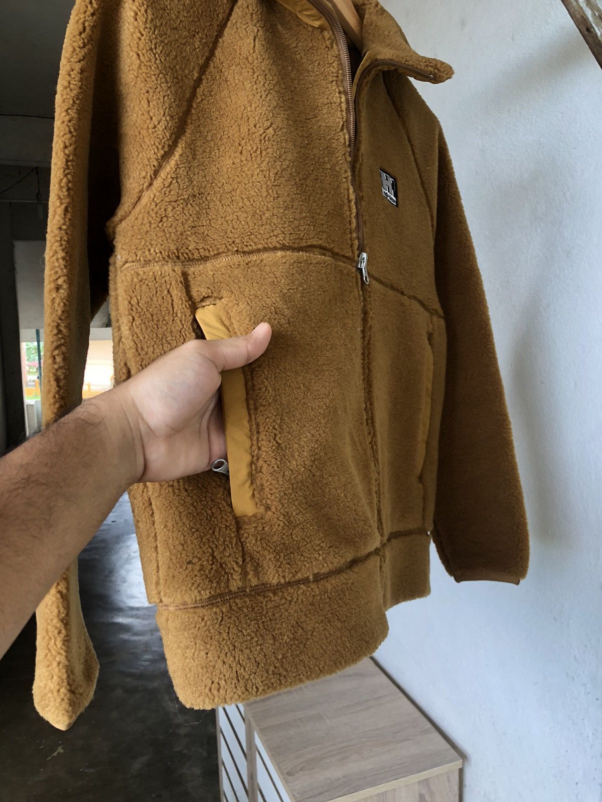 Helly Hansen Helly Hansen Brown Deep Pile Fleece Jacket Size M / US 6-8 / IT 42-44 - 5 Thumbnail