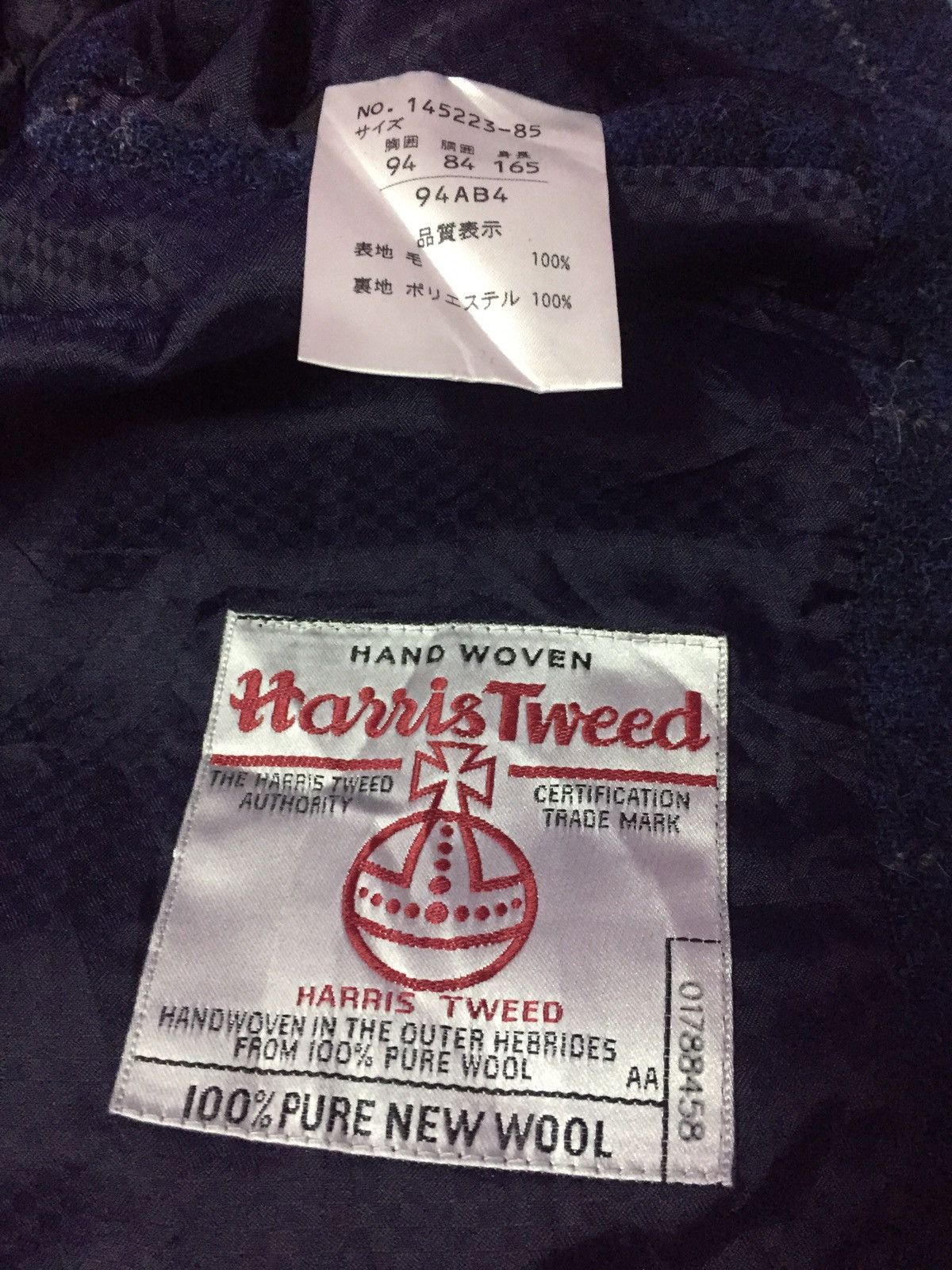 Harris Tweed Vintage 90’s Harris Tweed Wool Jackets Size US L / EU 52-54 / 3 - 5 Thumbnail