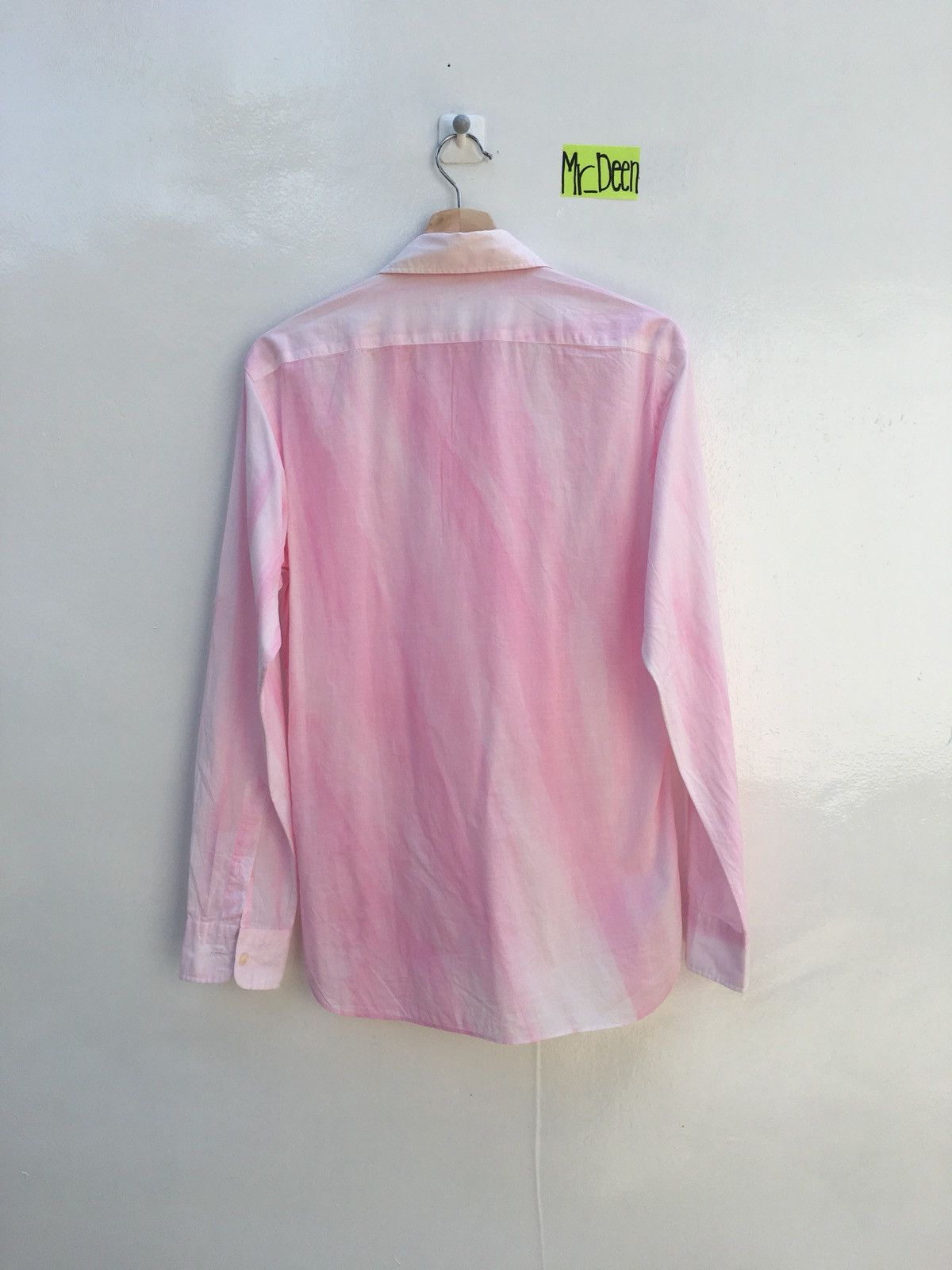 Lanvin Lanvin en blue Dyed Colored Shirt Size US M / EU 48-50 / 2 - 6 Thumbnail