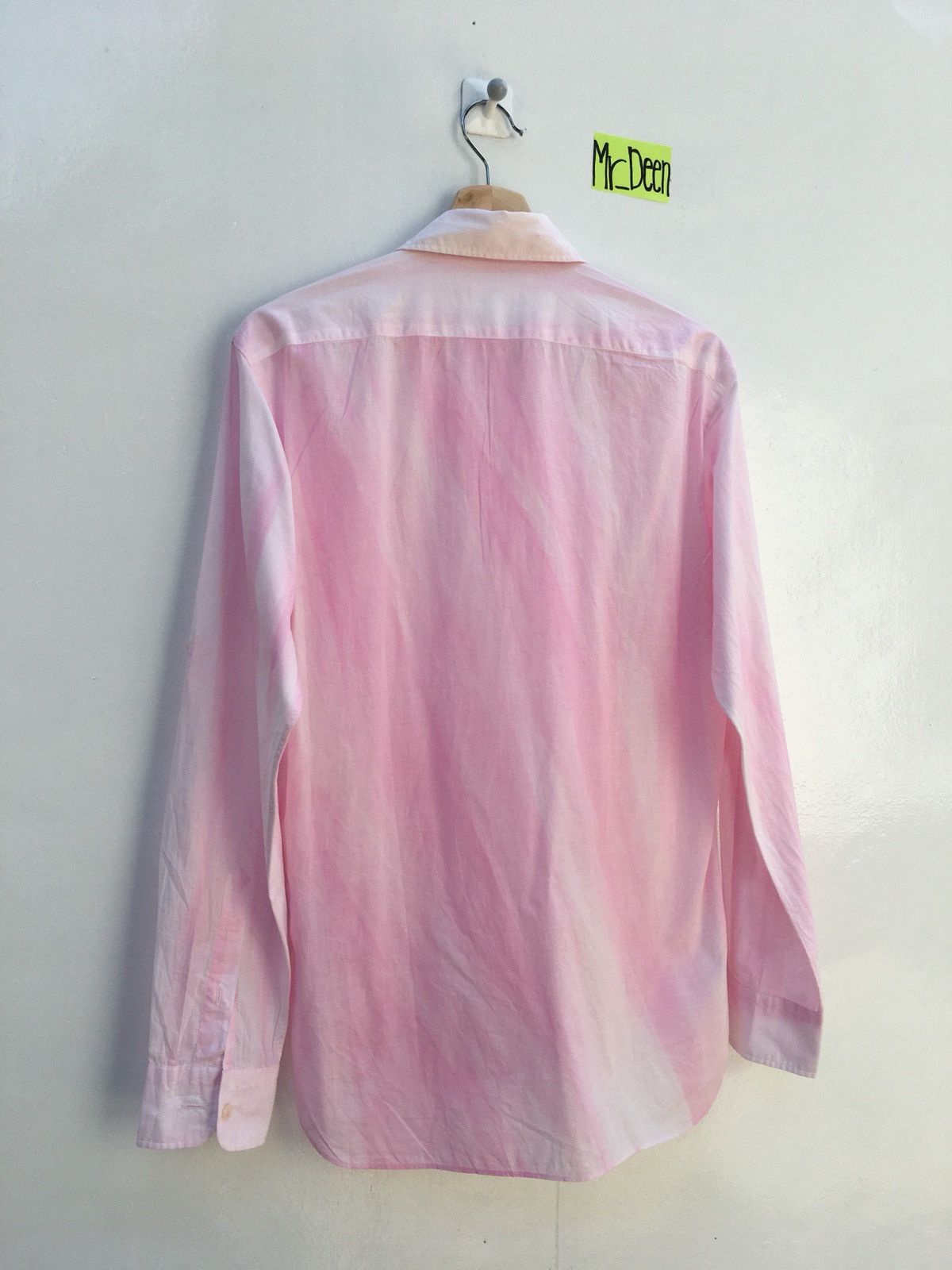 Lanvin Lanvin en blue Dyed Colored Shirt Size US M / EU 48-50 / 2 - 8 Thumbnail