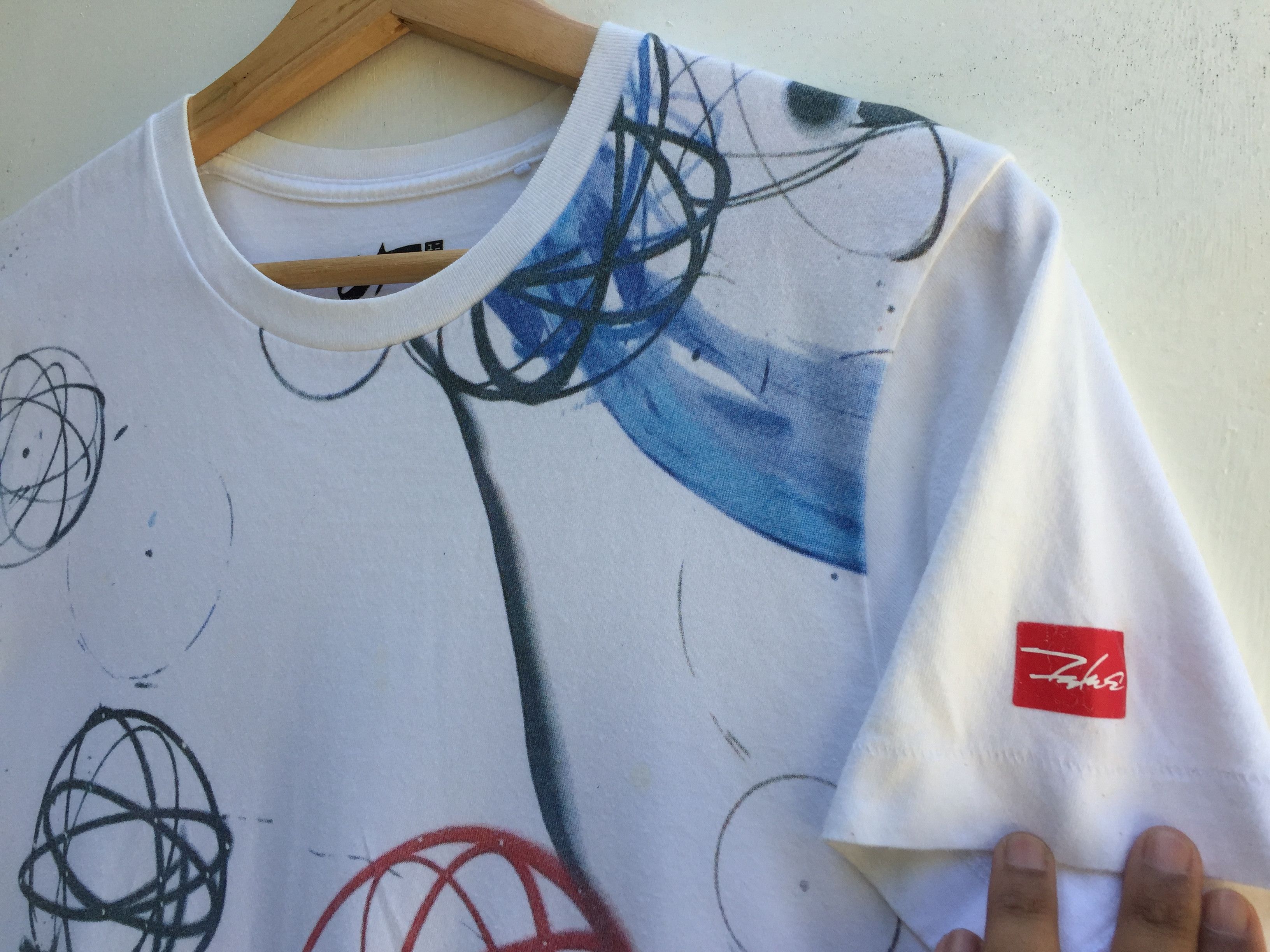 Futura × Uniqlo Rare Nice Design Uniqlo Futura Abstract expression T-Shirt Size US S / EU 44-46 / 1 - 5 Thumbnail