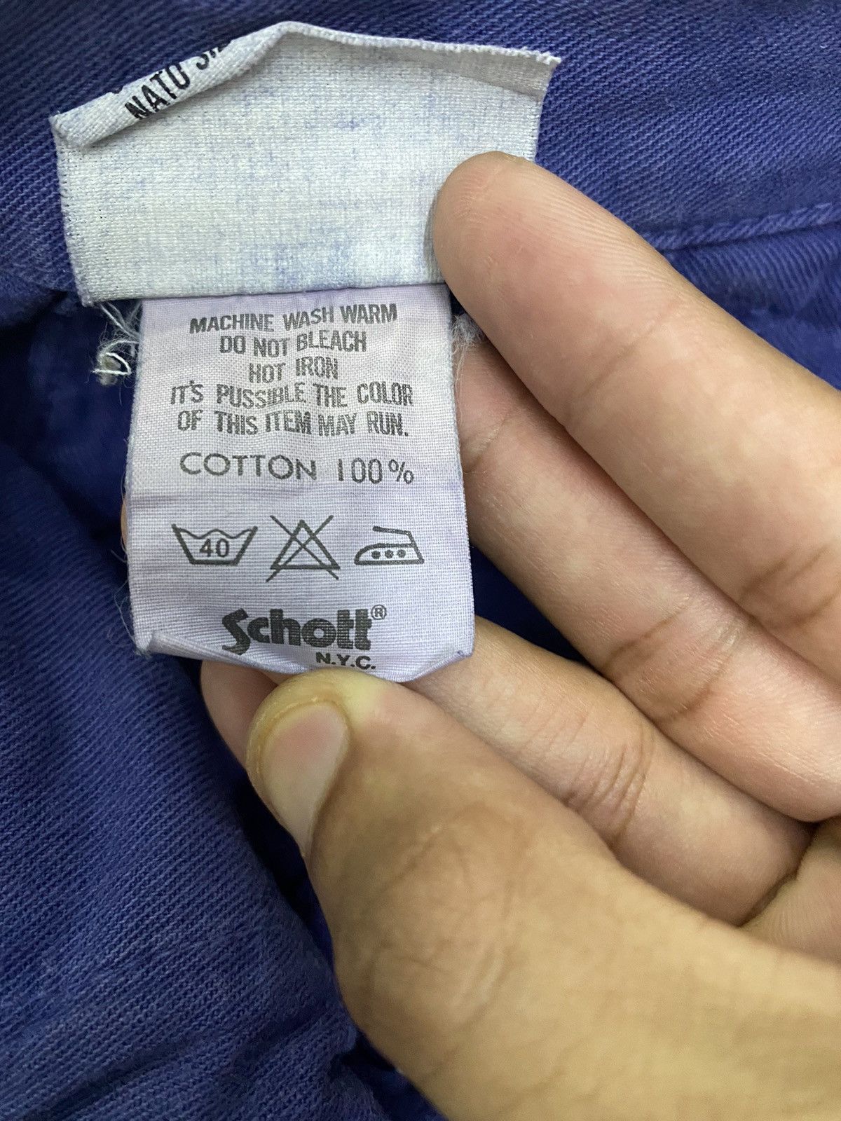 Schott GRAIL🔥SCHOTT NYC🇺🇸 MILITARY TROUSERS COMBAT PANTS Size US 32 / EU 48 - 12 Thumbnail