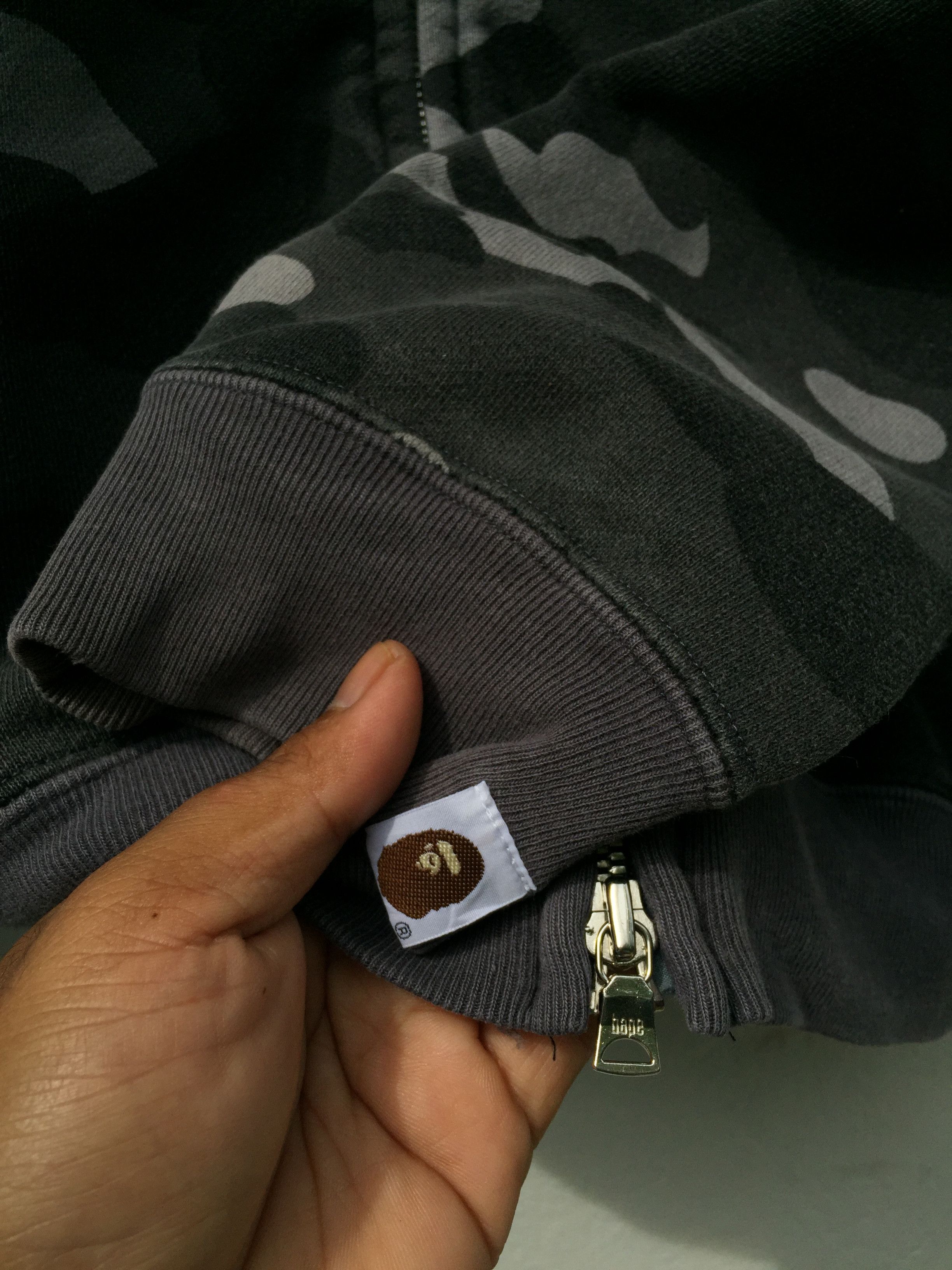 Bape Color Camo Split Full Zip Hoodie Size US S / EU 44-46 / 1 - 13 Thumbnail