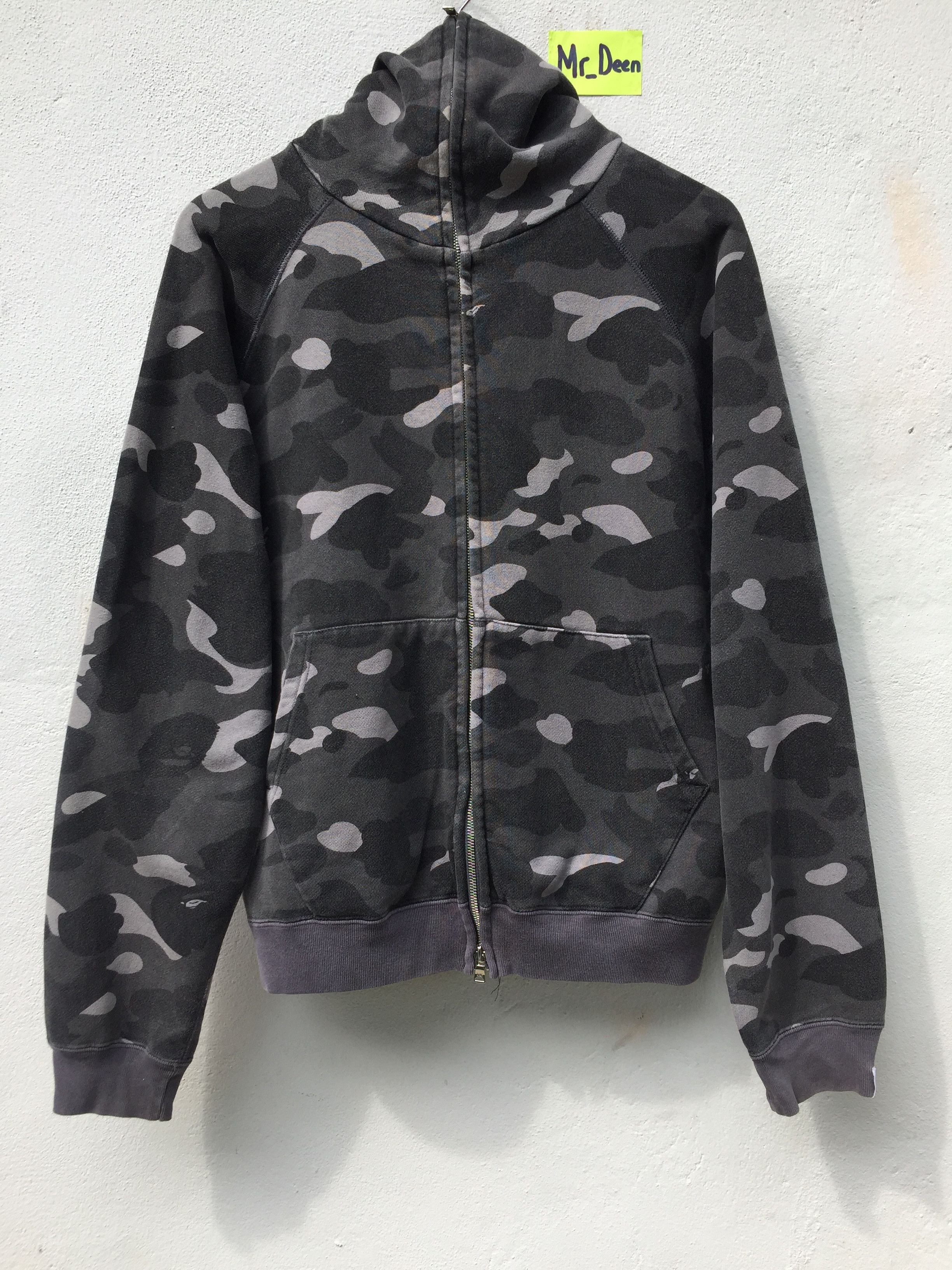 Bape Color Camo Split Full Zip Hoodie Size US S / EU 44-46 / 1 - 1 Thumbnail