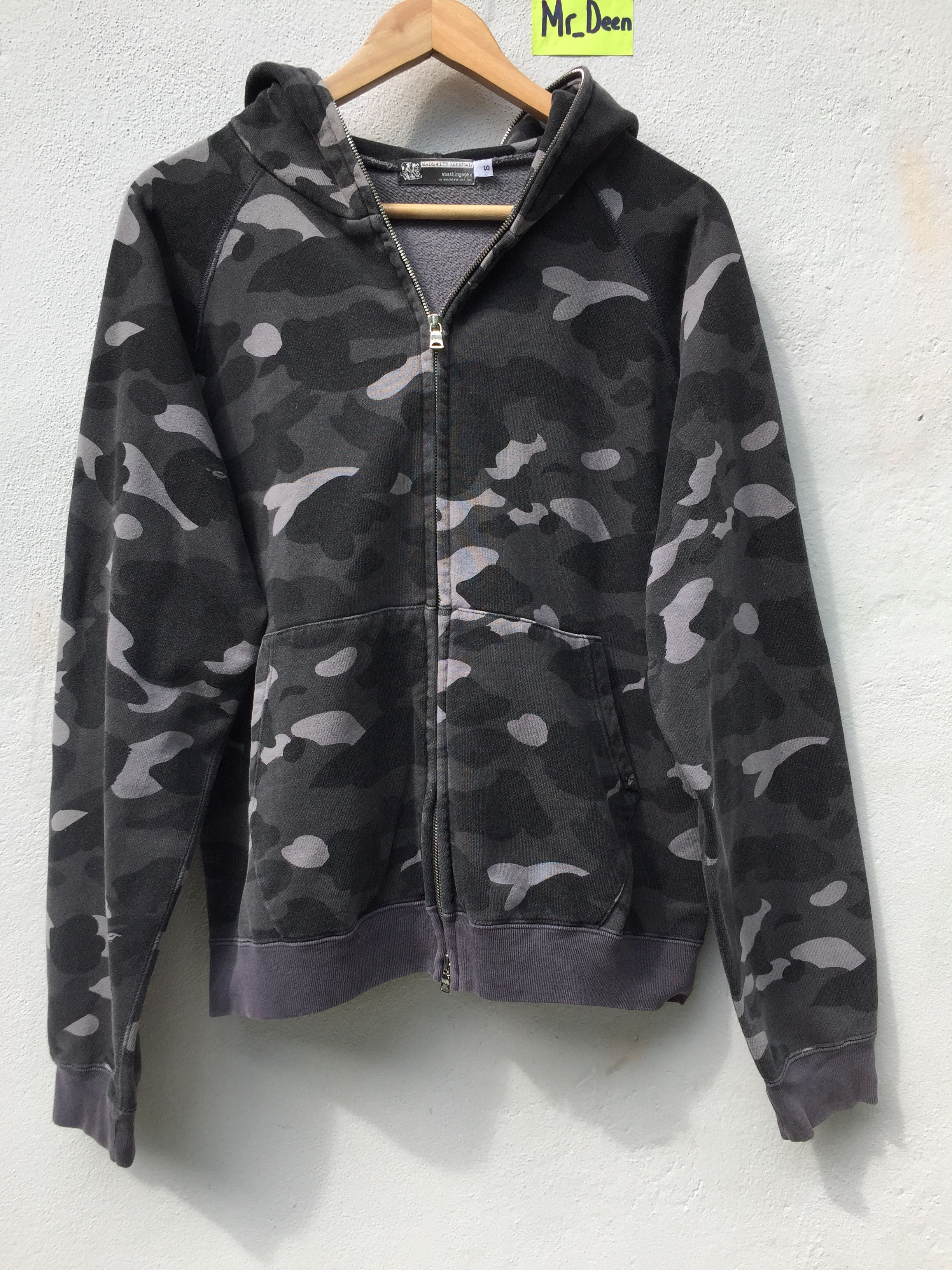 Bape Color Camo Split Full Zip Hoodie Size US S / EU 44-46 / 1 - 6 Thumbnail