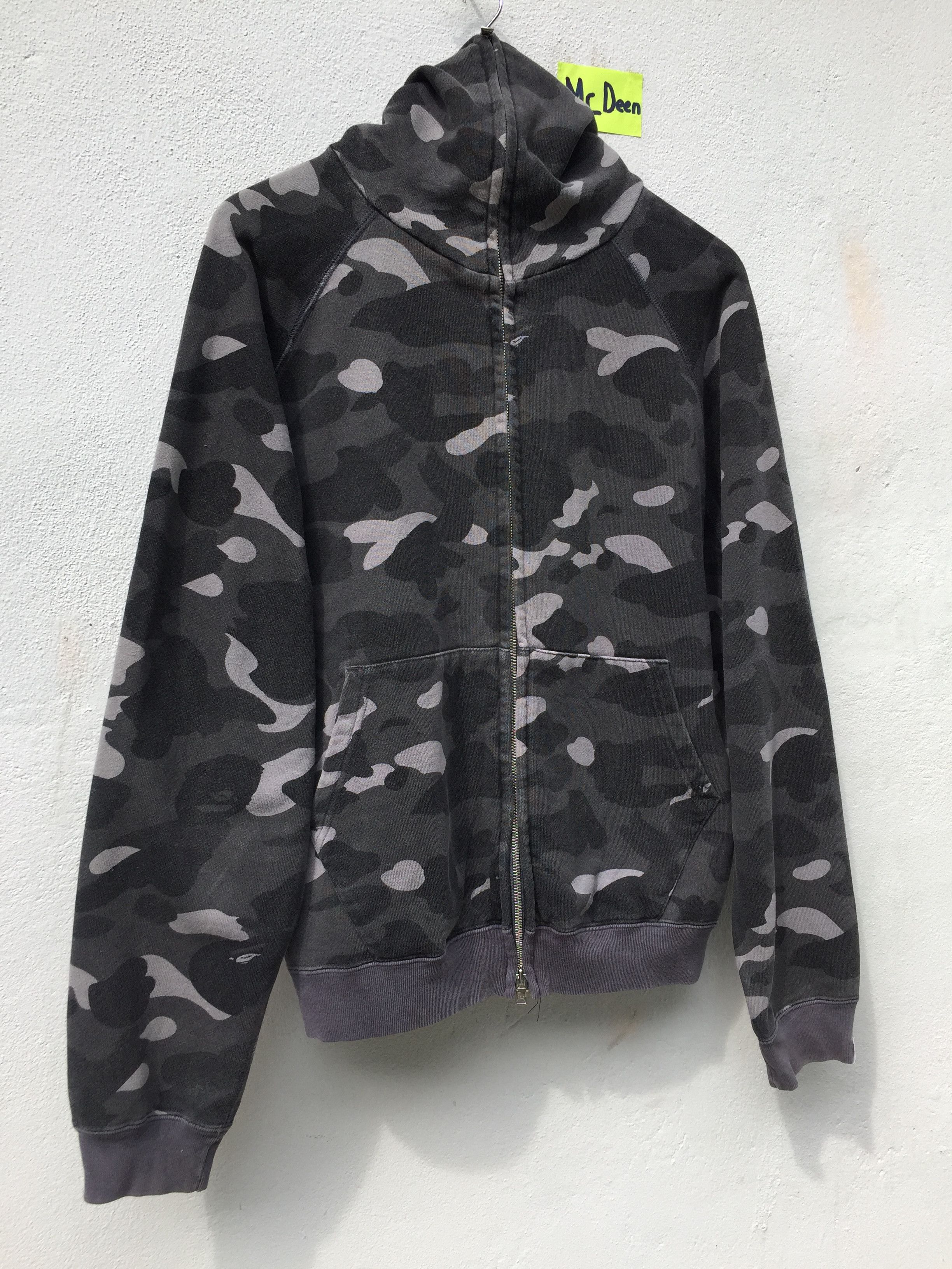 Bape Color Camo Split Full Zip Hoodie Size US S / EU 44-46 / 1 - 2 Thumbnail