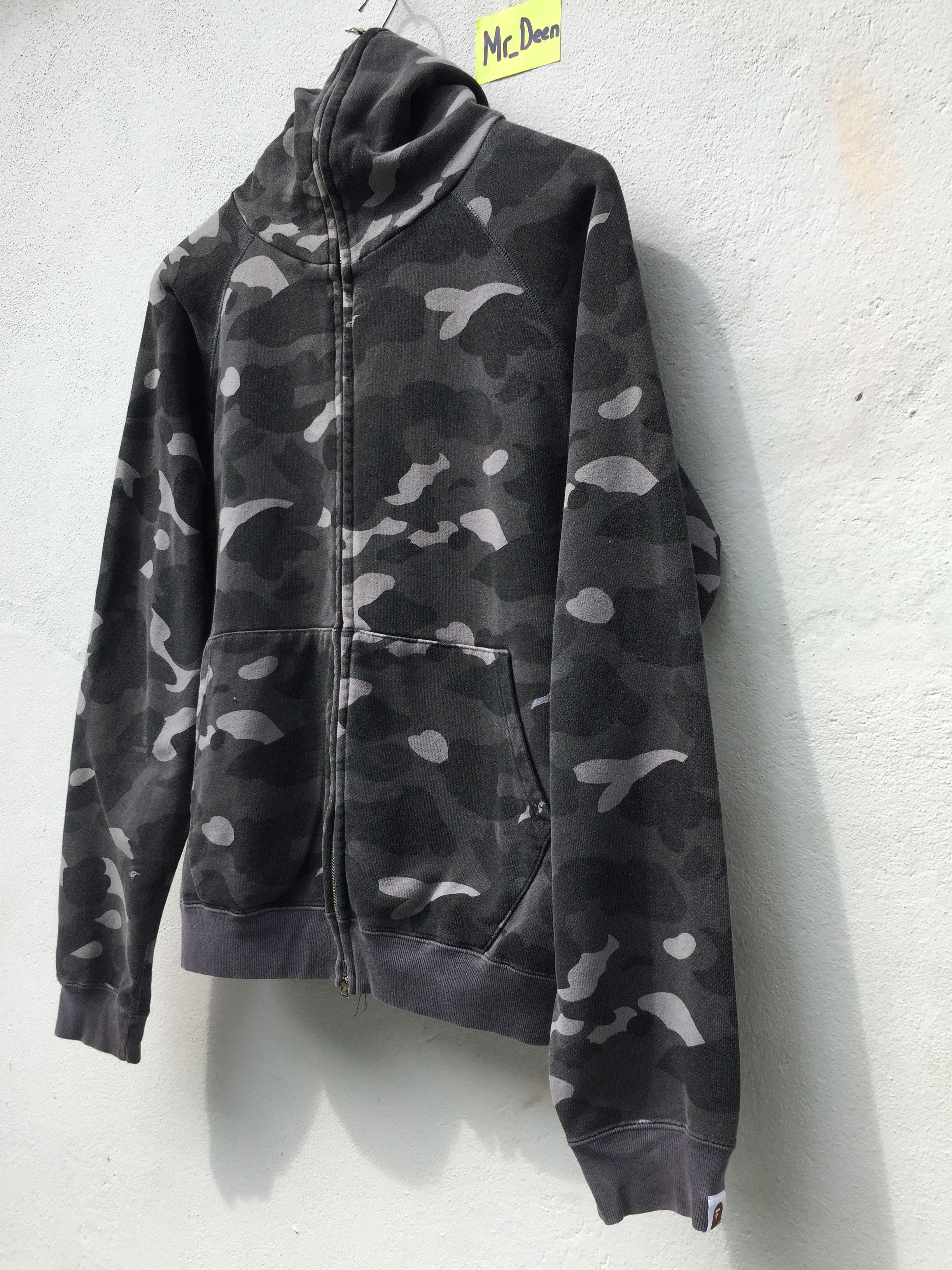 Bape Color Camo Split Full Zip Hoodie Size US S / EU 44-46 / 1 - 3 Thumbnail