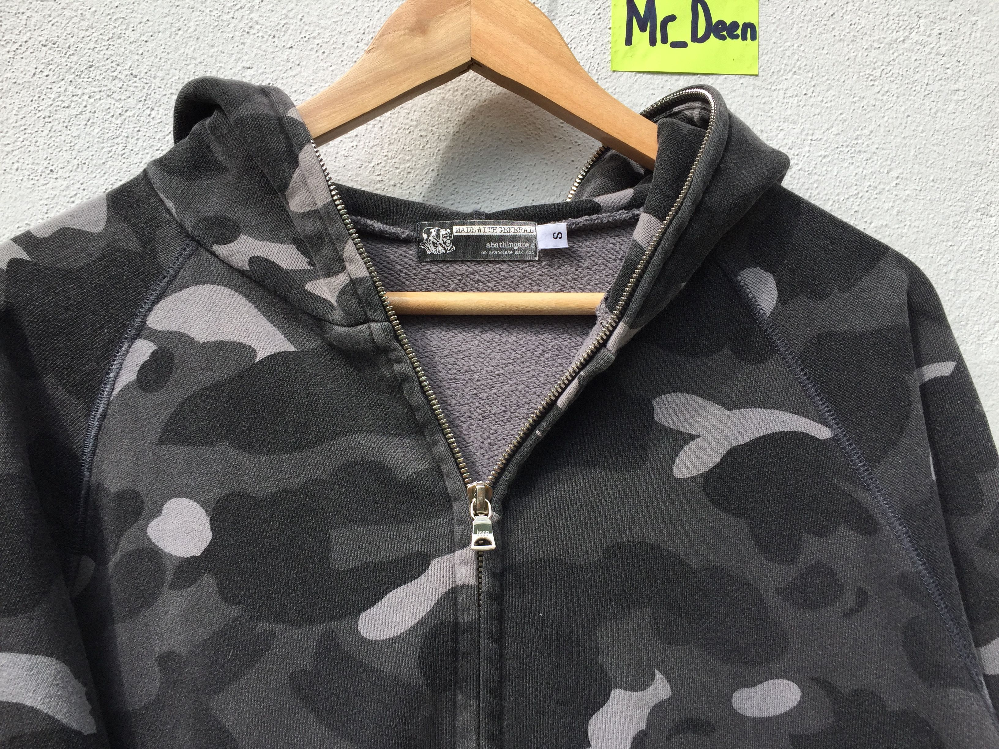 Bape Color Camo Split Full Zip Hoodie Size US S / EU 44-46 / 1 - 11 Thumbnail