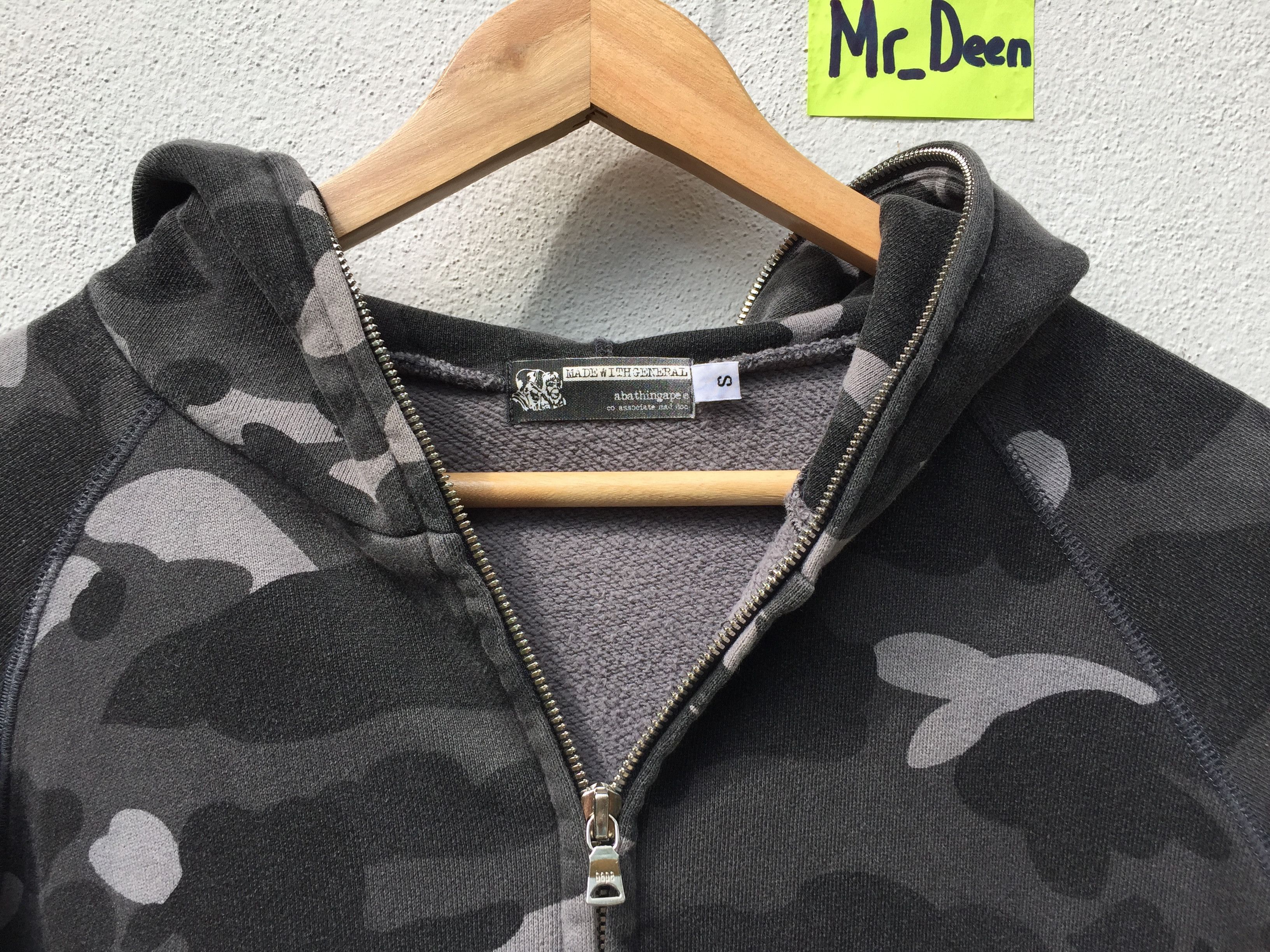 Bape Color Camo Split Full Zip Hoodie Size US S / EU 44-46 / 1 - 12 Thumbnail