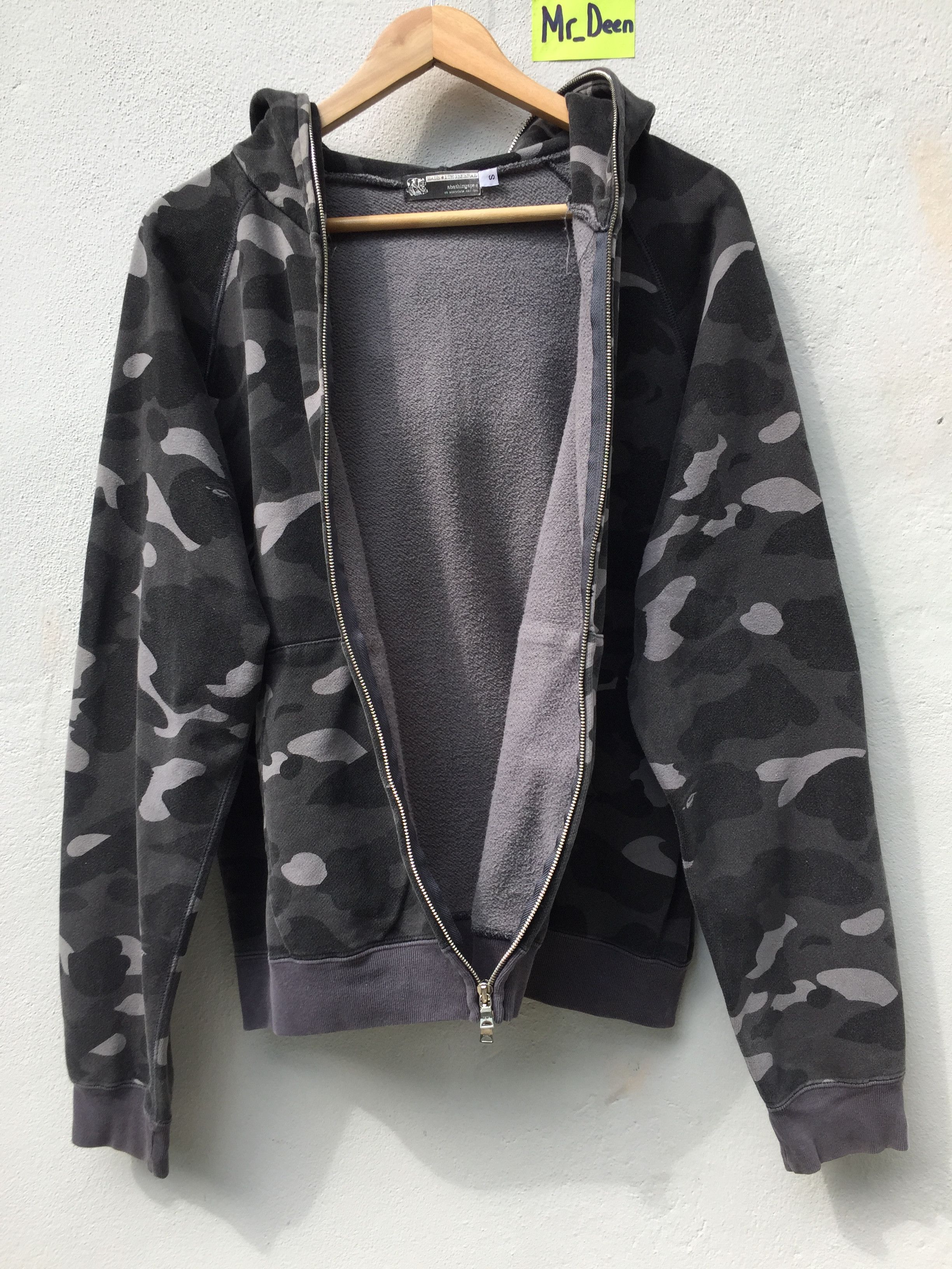Bape Color Camo Split Full Zip Hoodie Size US S / EU 44-46 / 1 - 7 Thumbnail