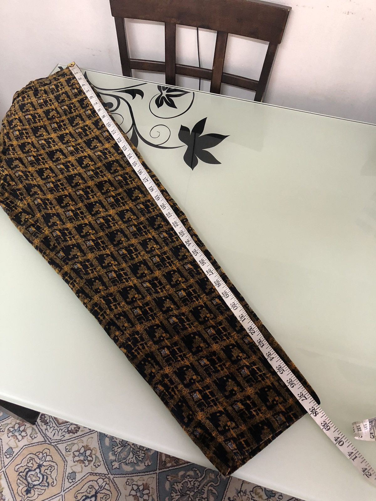 Comme des Garcons Homme Plus Comme des Garcons Homme Plus Velvet Houndstooth Trouser Pant Size US 32 / EU 48 - 23 Thumbnail