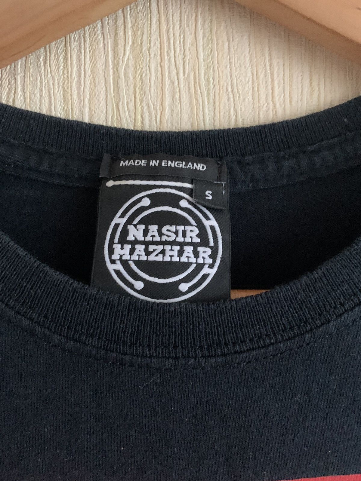 Nasir Mazhar Nasir Mazhar big logo tee Size US S / EU 44-46 / 1 - 3 Thumbnail