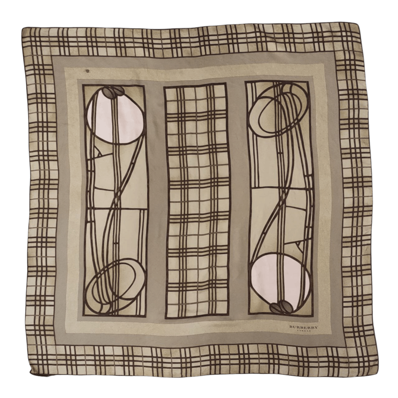 Burberry Burberry London Silk Scarf Size ONE SIZE - 1 Thumbnail