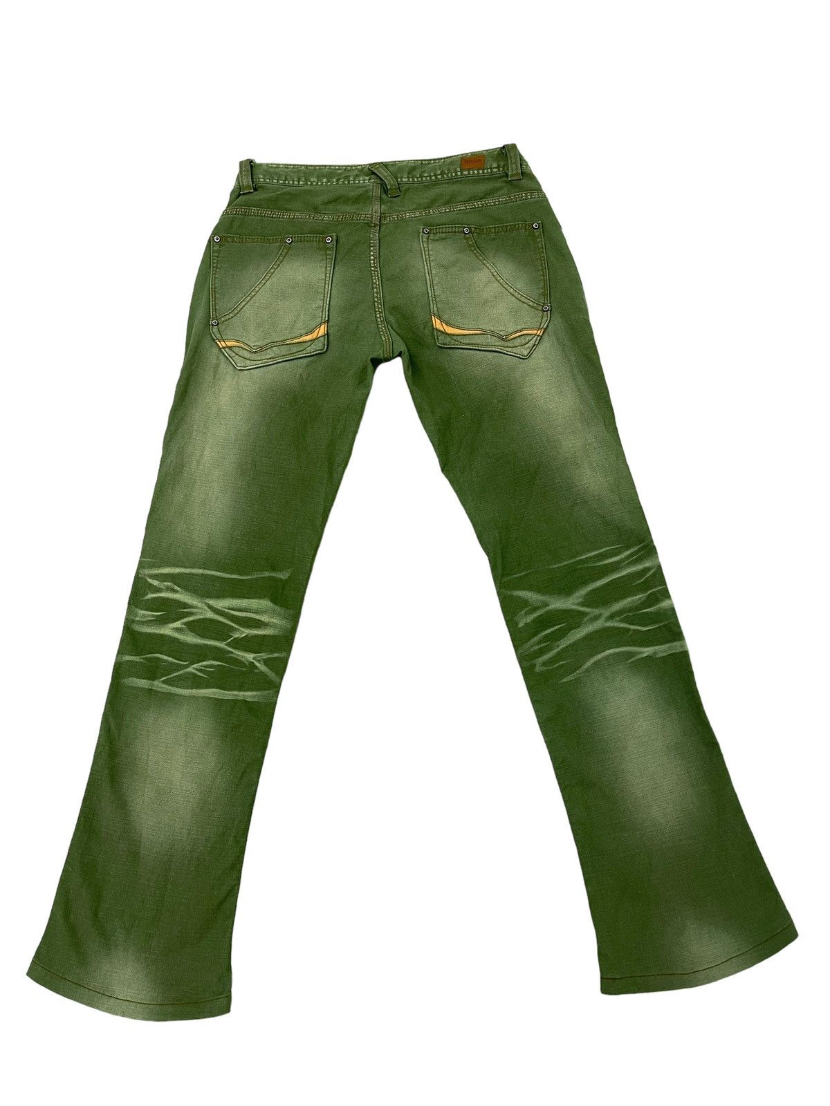 Japanese Brand Slim Flare Jeans Nicole Club Stretch Low Rise Boot Cut 3🟦6 Size US 30 / EU 46 - 11 Thumbnail