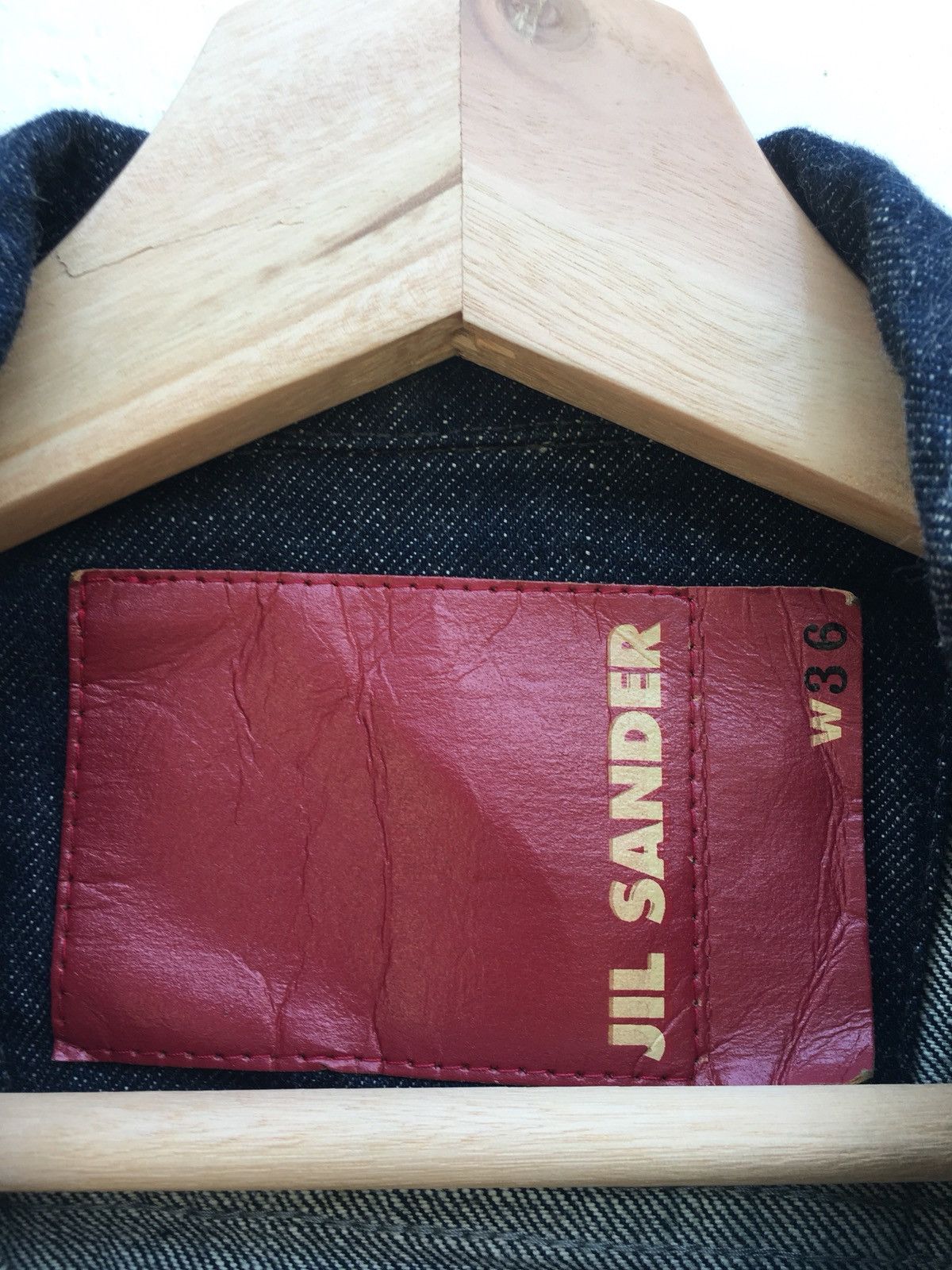 Jil Sander Rare JIL SANDER New With Tag Denim Jacket Size US S / EU 44-46 / 1 - 5 Thumbnail